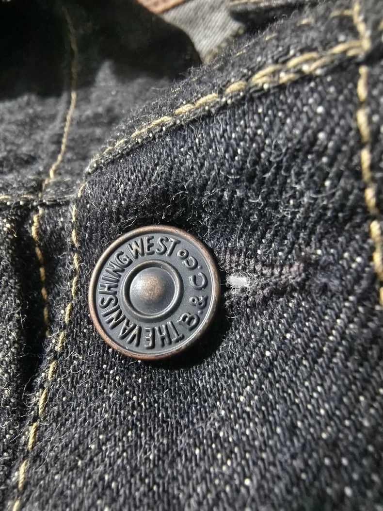Freewheelers Freewheelers Freewheelers Red ear black dyed denim jacket Size US M / EU 48-50 / 2 - 4 Thumbnail