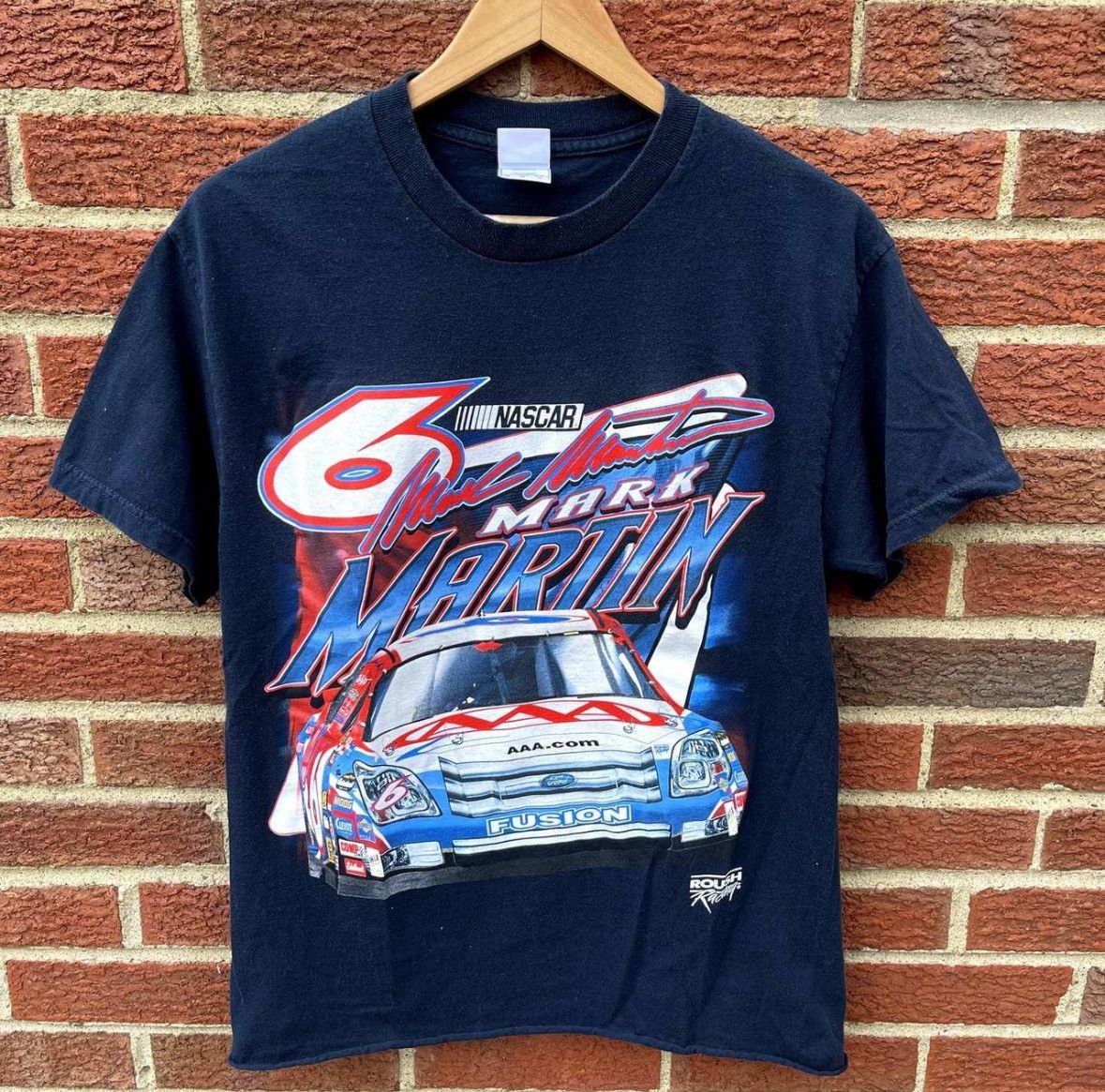 Vintage Roush Racing Greg Biffle 16 Tshirt AOP store L Demand Performance 1999