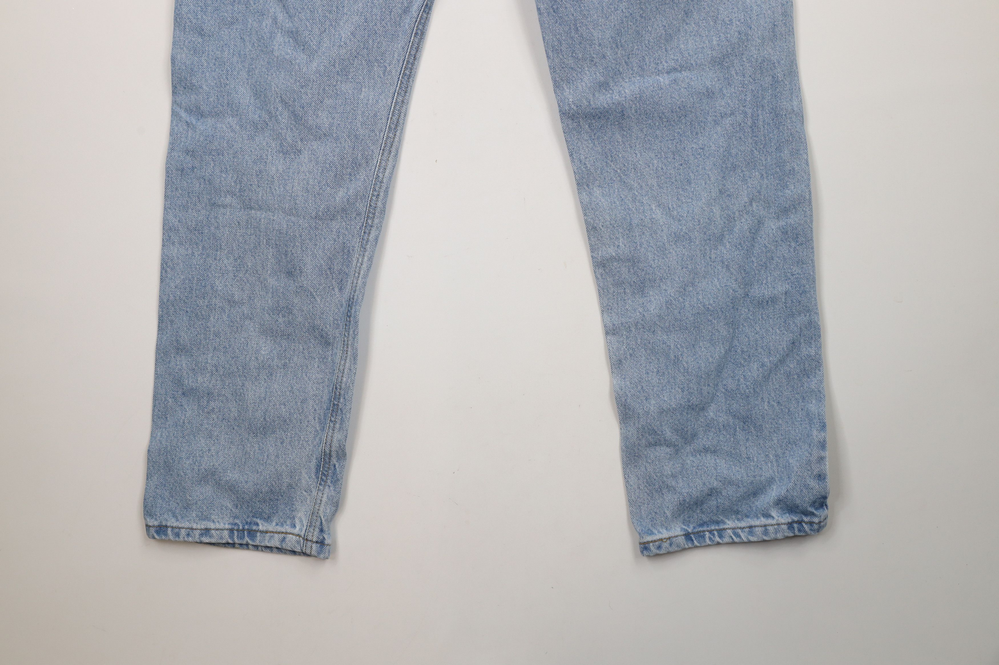 Carhartt × Vintage Vintage Y2K 2000 Carhartt Straight Leg Denim Jeans Blue USA Size US 33 - 13 Thumbnail