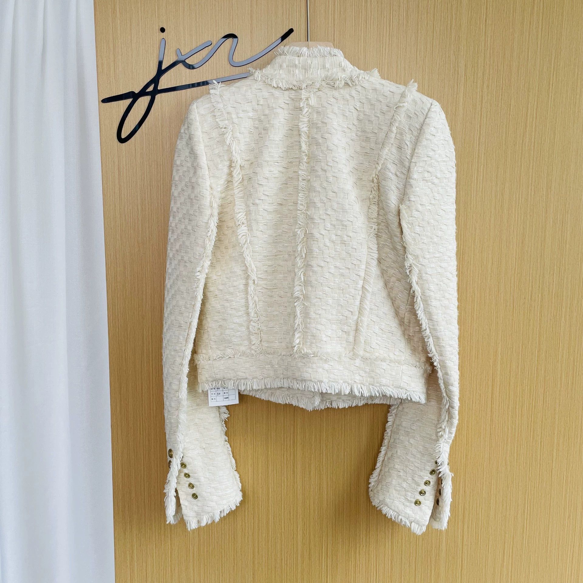 Balmain BALMAIN 99 new rabbit fur pink women's cardigan 34 Size XS / US 0-2 / IT 36-38 - 2 Thumbnail