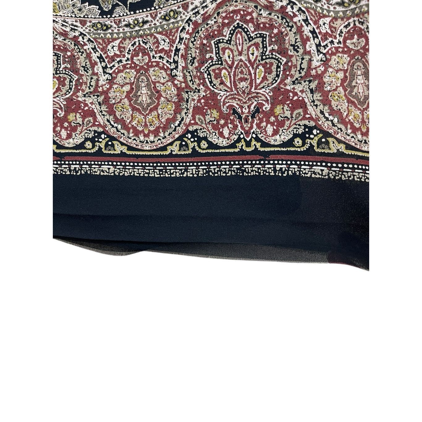 Hunt Club Vintage Hunt Club Floral Print Wrap Maxi Skirt Size 12 Size 34" / US 12 / IT 48 - 8 Thumbnail