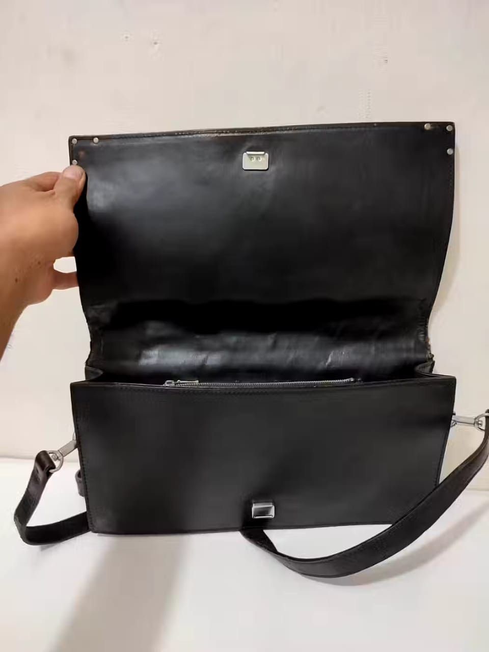 Jean Paul Gaultier Rare!!! Jean Paul Gaultier JPG Leather Crossbody / Sling bag Size ONE SIZE - 10 Thumbnail