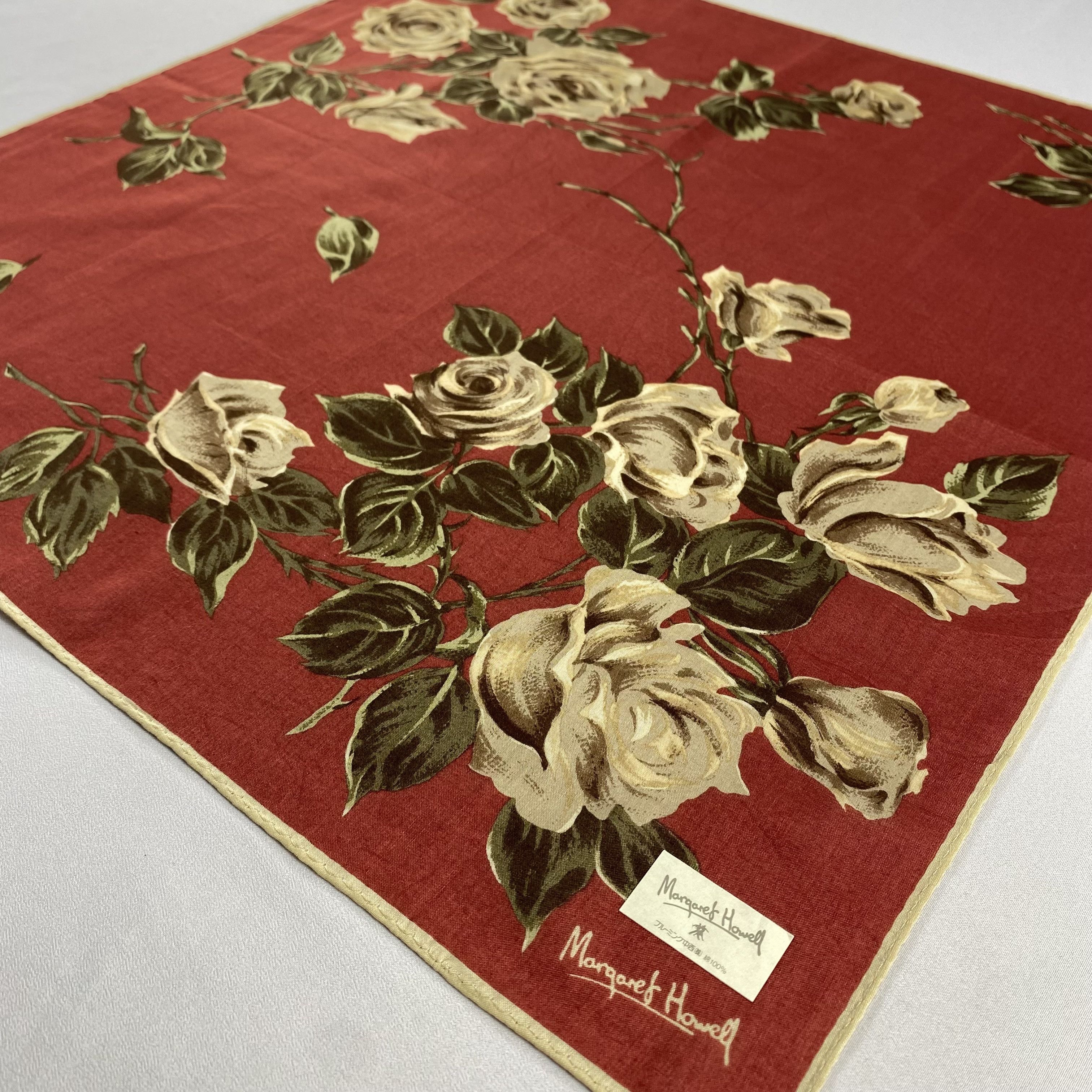 Margaret Howell × Vintage Margaret Howell Bandana/ Handkerchief / Neckerchief-P1568 Size ONE SIZE - 2 Thumbnail