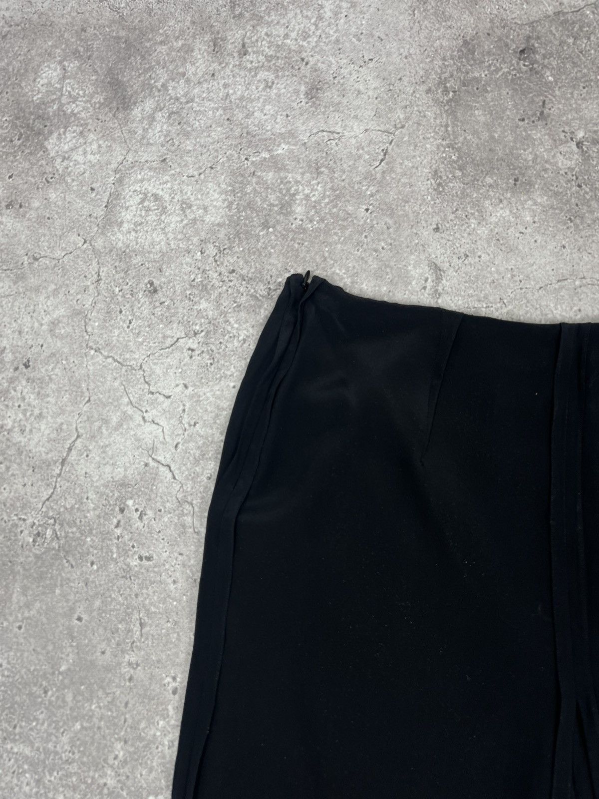 Jil Sander Jil Sander Silk Mini Skirt Size 27" / US 4 / IT 40 - 13 Thumbnail