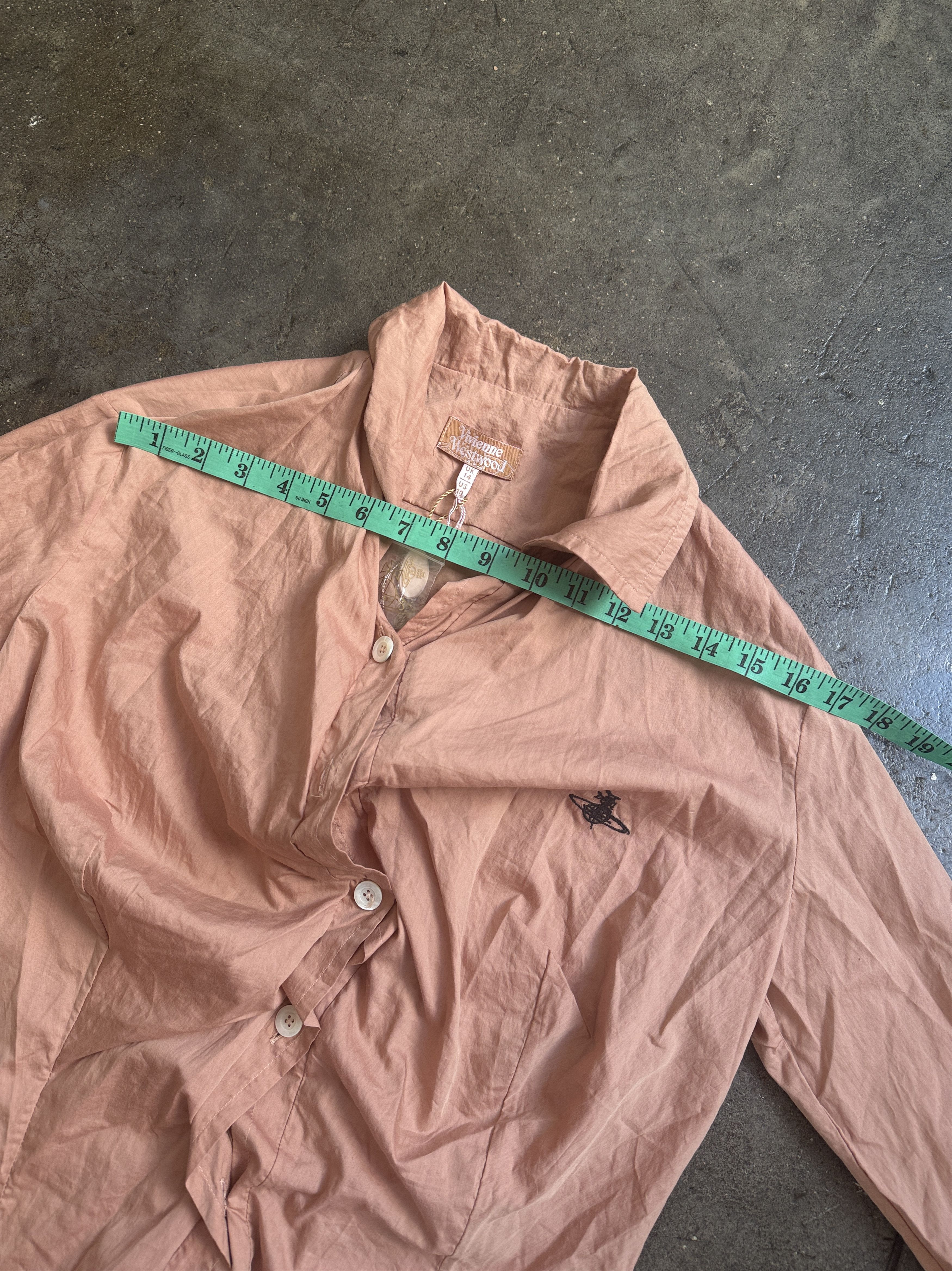 Vivienne Westwood 900$ NWT 2015 Silk / Cotton Alchoholic Shirt Size L / US 10 / IT 46 - 11 Thumbnail