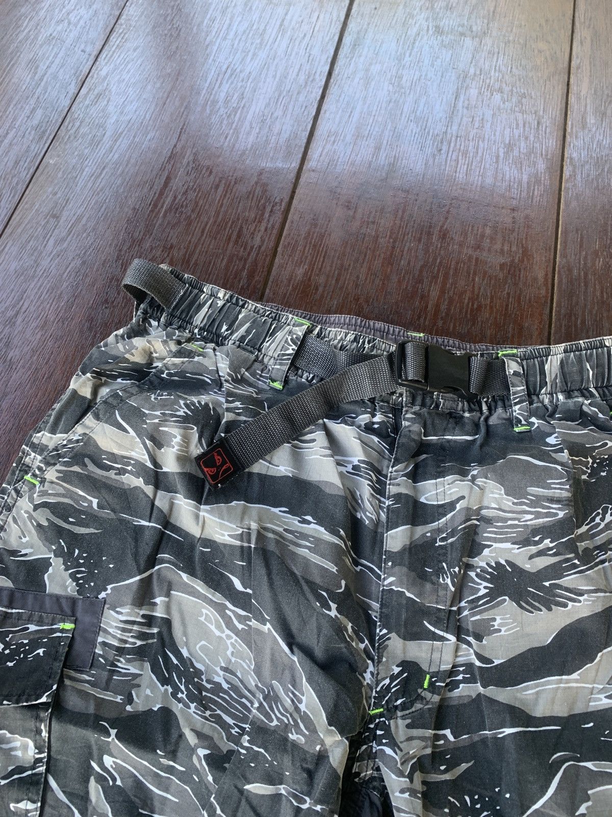 Revenge × Vintage Vintage Bad Boy sk8 skater tiger stripe cropped pants Size US 34 / EU 50 - 4 Thumbnail