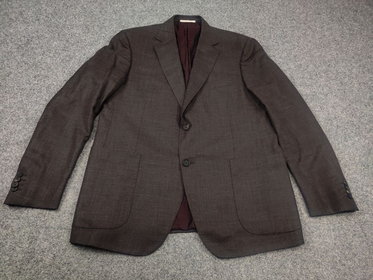 Pal Zileri Pal Zileri MCMLXXX Gentleman Wool Silk Coat Blazer Jacket Size US XL / EU 56 / 4 - 3 Thumbnail