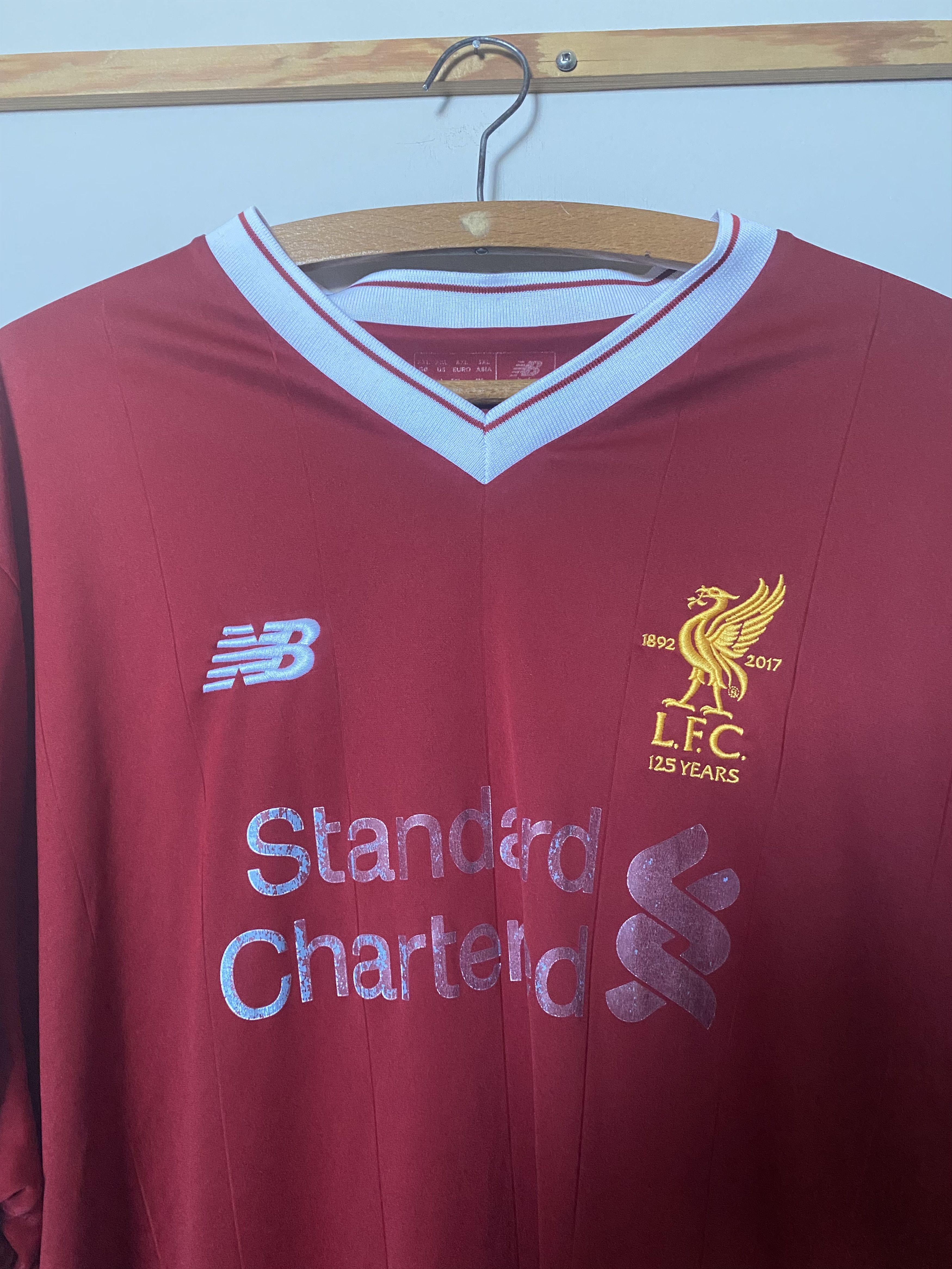 New Balance Shirt LIVERPOOL FC #7 MORTEN 2017 - 2018 XXL New Balance Size US XXL / EU 58 / 5 - 4 Thumbnail