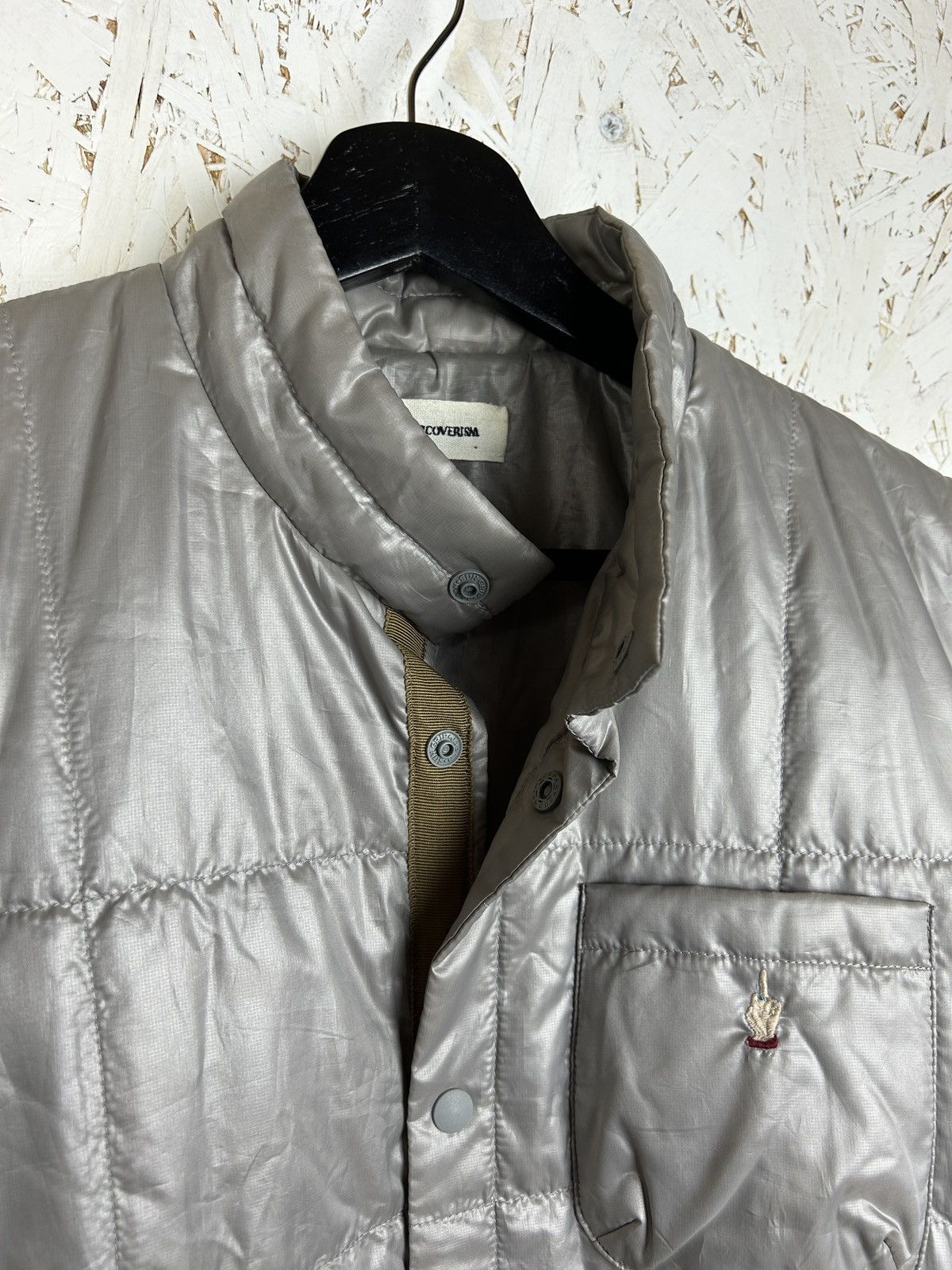 Undercover Undercoverism 13SS “Fuck” Embroidery Quilted Button Up Size US M / EU 48-50 / 2 - 4 Thumbnail