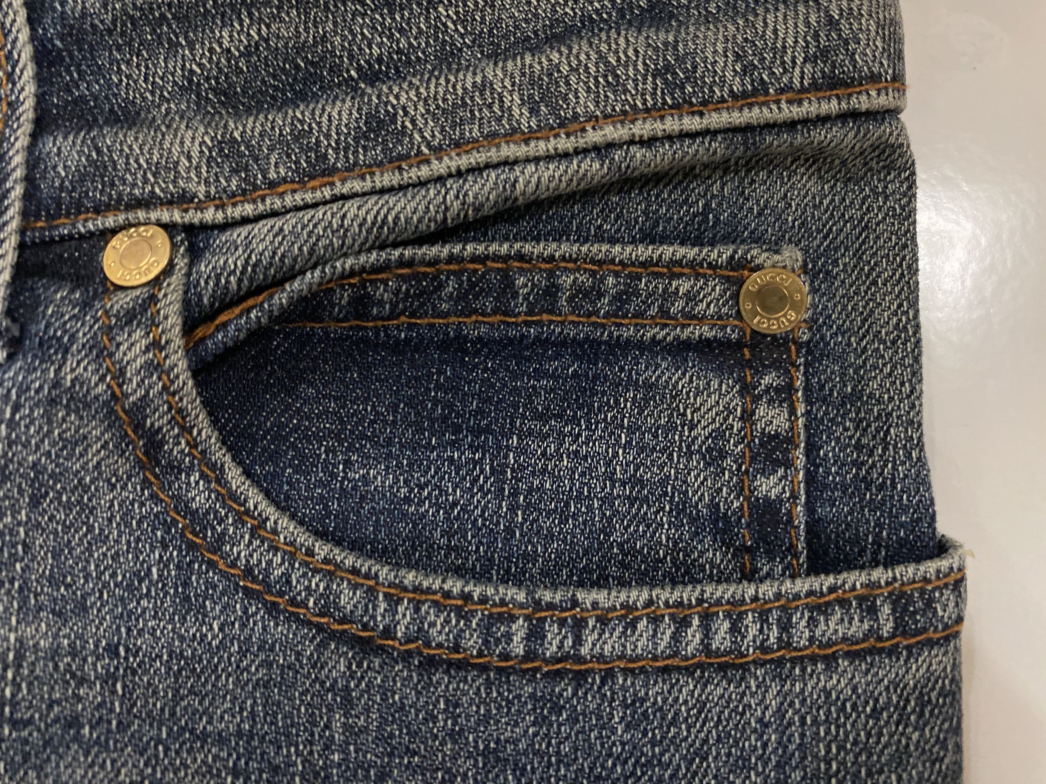Gucci Authentic Vintage Gucci Flare Bootcut Denim Size 30" / US 8 / IT 44 - 5 Thumbnail