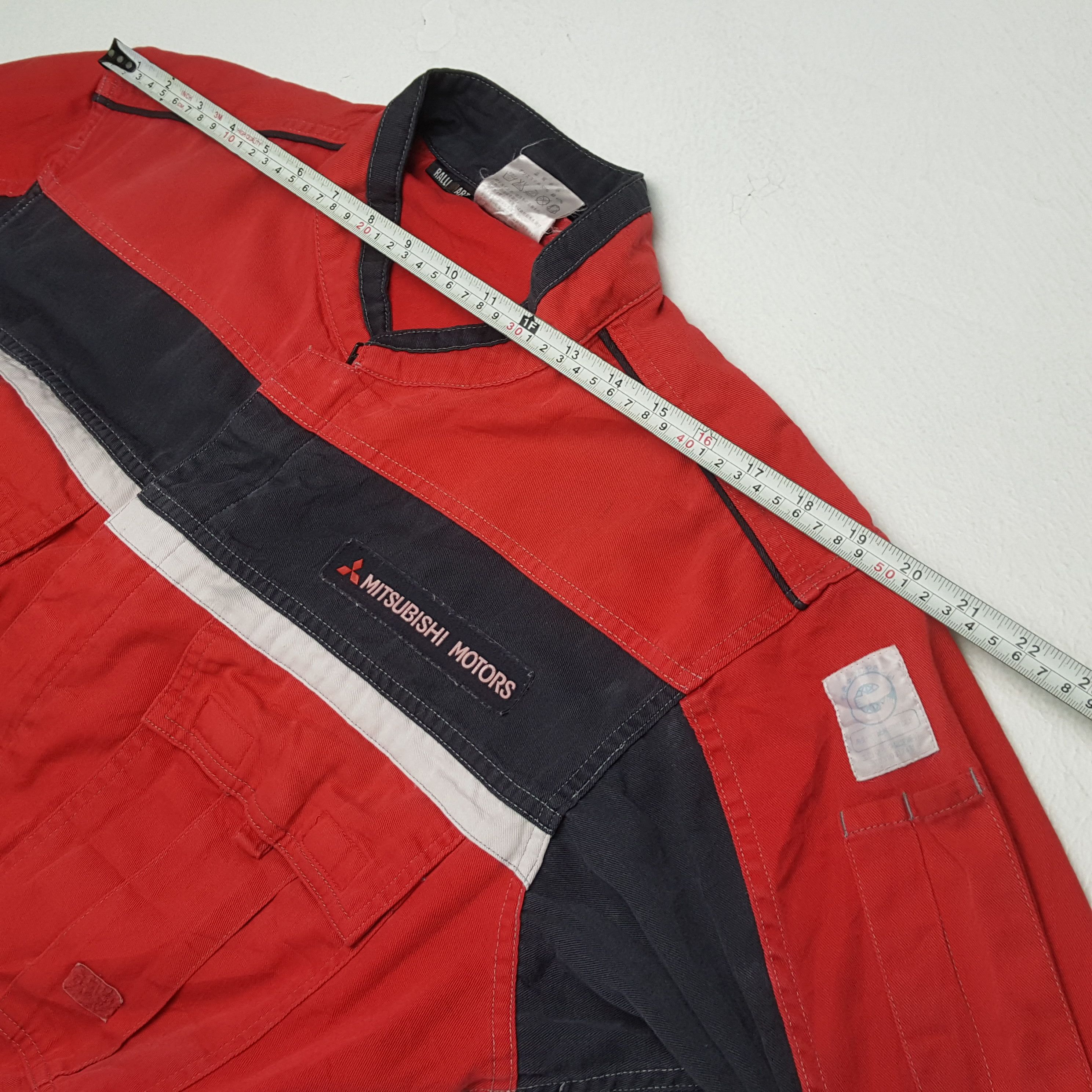 Vintage Vintage MITSUBISHI RALLI ART Motorsports Coverall Jacket Size US M / EU 48-50 / 2 - 9 Thumbnail