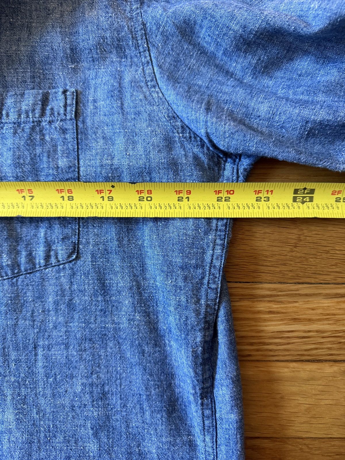 Our Legacy OUR LEGACY chambray button up Size US L / EU 52-54 / 3 - 4 Thumbnail