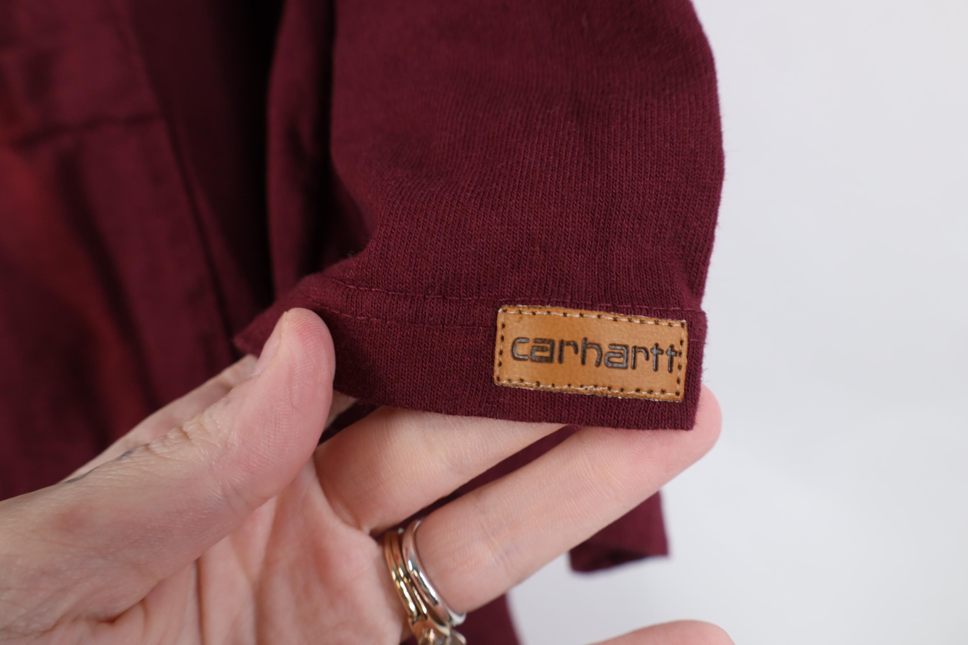 Carhartt Deadstock Vintage 90s Carhartt Sun Faded Pocket T-Shirt USA Size US XXL / EU 58 / 5 - 4 Thumbnail