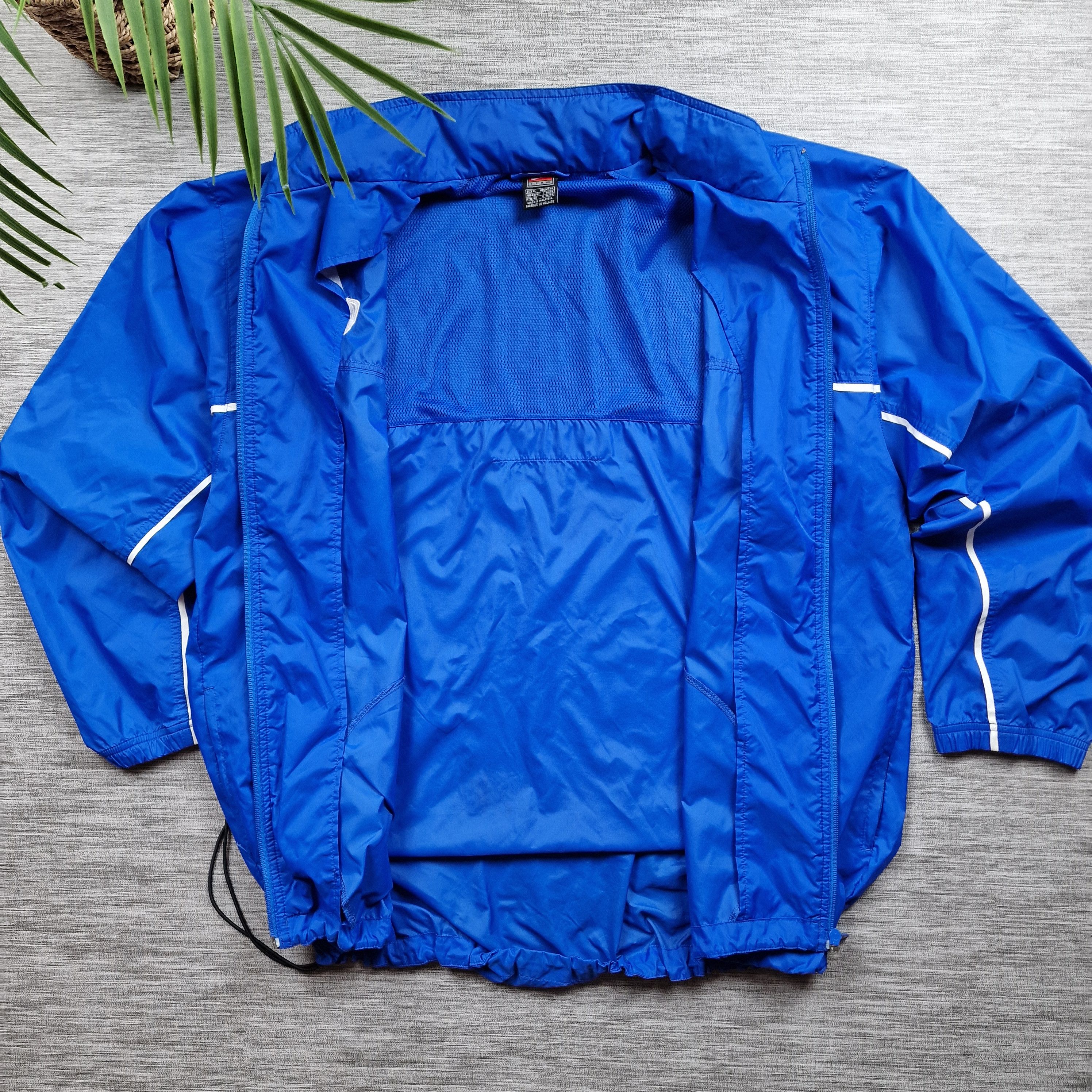 Nike × Vintage 90s Nike Vintage Y2K Track Jacket Size US XL / EU 56 / 4 - 8 Thumbnail