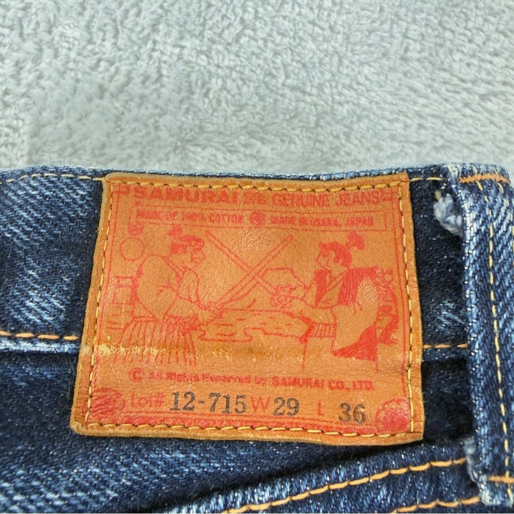 Samurai Jeans Samurai Jeans Men's Sz 28x30 S510xx 24oz Red Selvedge 100% Size US 28 / EU 44 - 8 Thumbnail