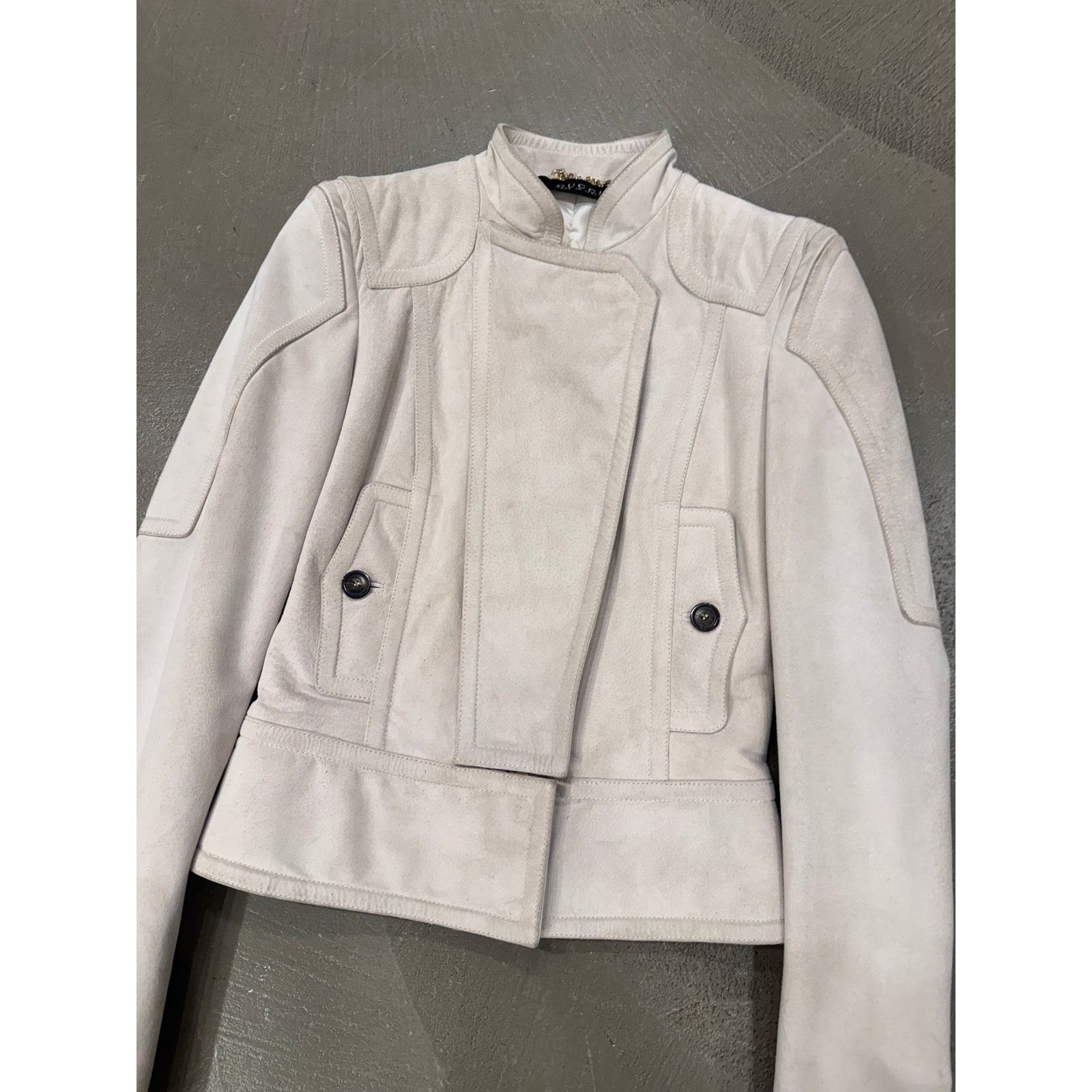 Gucci 2000s Gucci biker paneled moto leather jacket Size US S / EU 44-46 / 1 - 2 Thumbnail