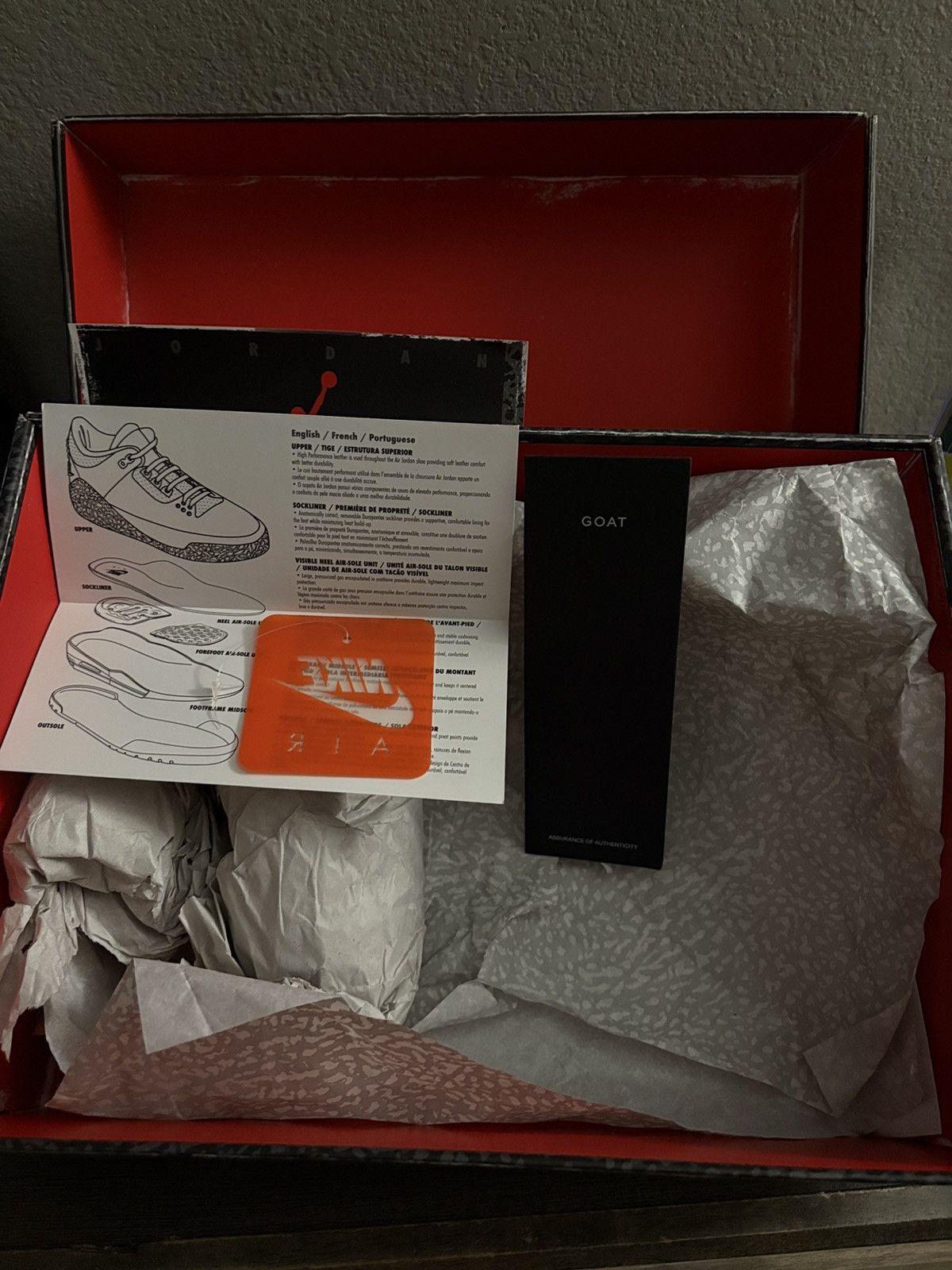Nike Nike Jordan 3s Reimagined Size US 9 / EU 42 - 9 Thumbnail