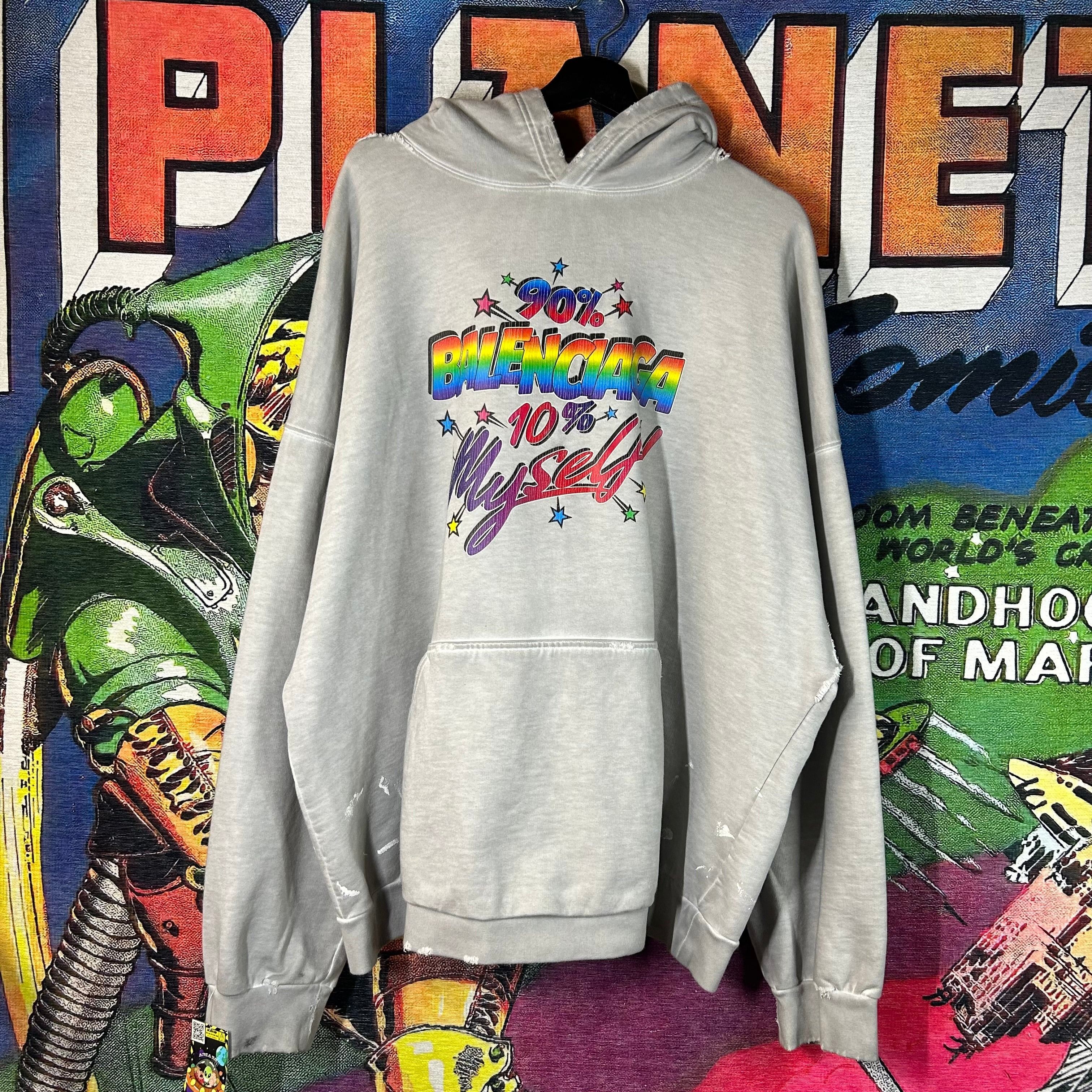 トップス a balenciaga playstation5 hoodie xxs Balenciaga Sony Collaboration PlayStation 5 Hoodie Sise XL