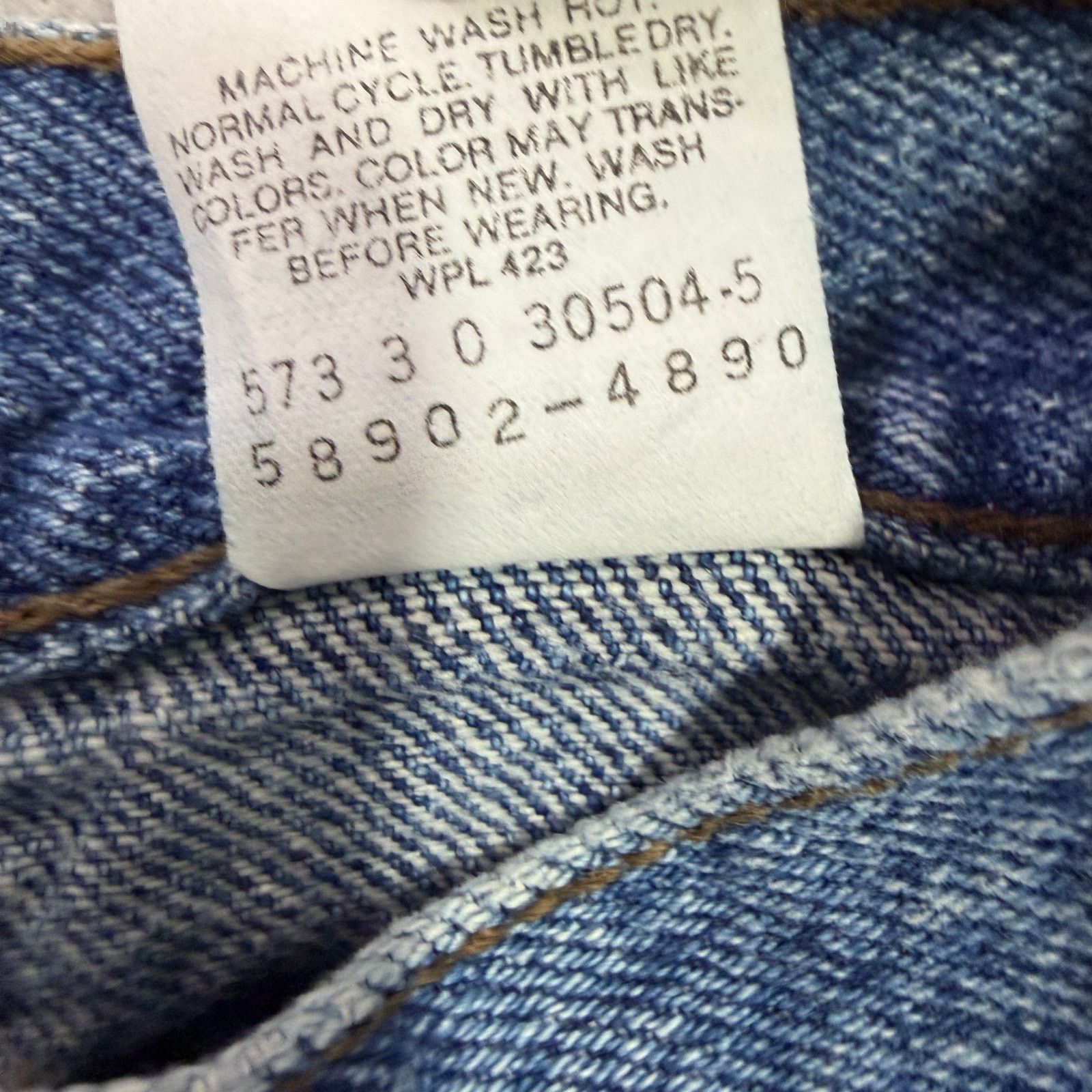Vintage Vintage Levis 900 Jeans Women's 7 (24x33) Blue Mom High Rise Size 24" / US 00 / IT 34 - 4 Thumbnail