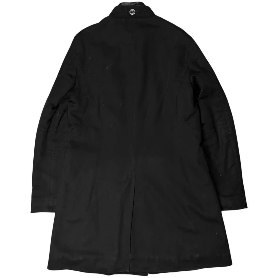Dirk Bikkembergs Dirk Bikkembergs Multi Button Leather Collar Coat - AW09 Size US M / EU 48-50 / 2 - 3 Thumbnail