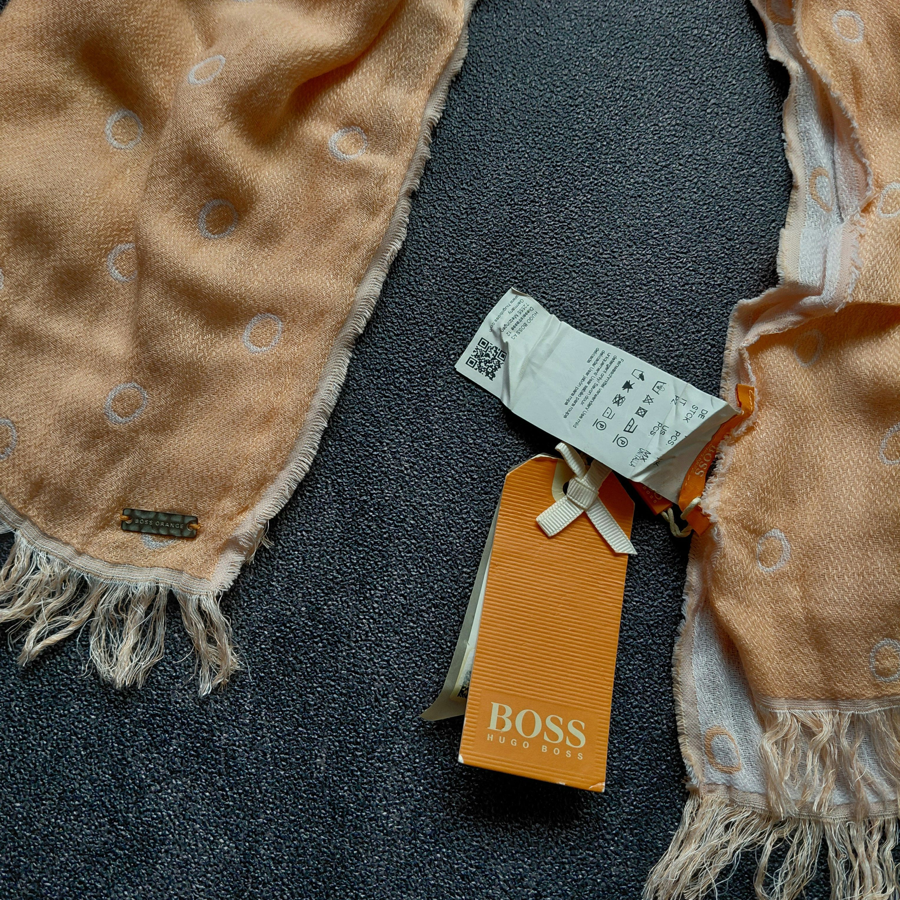 Hugo Boss Hugo Boss Orange Scraf Size ONE SIZE - 2 Thumbnail