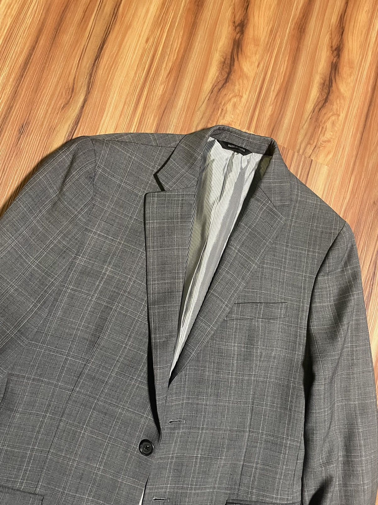 Banana Republic Windowpane suit Size 40R - 2 Thumbnail
