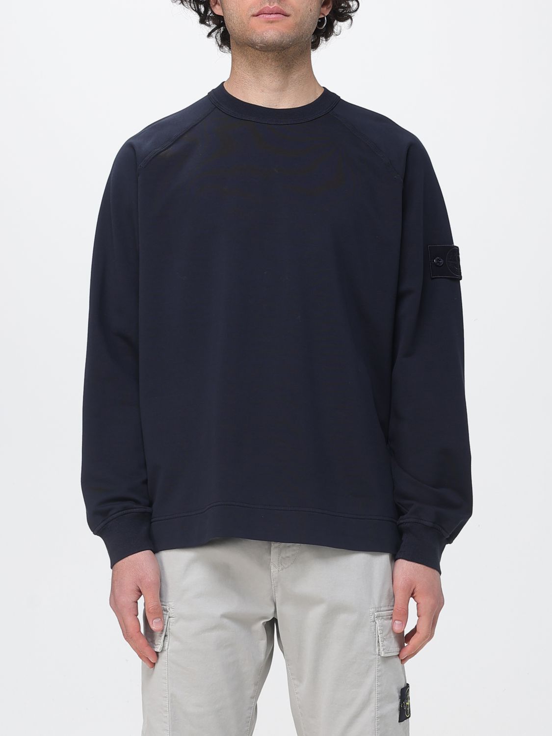 Stone Island Stone Island Sweatshirt Men Blue Size US XXL / EU 58 / 5 - 1 Thumbnail