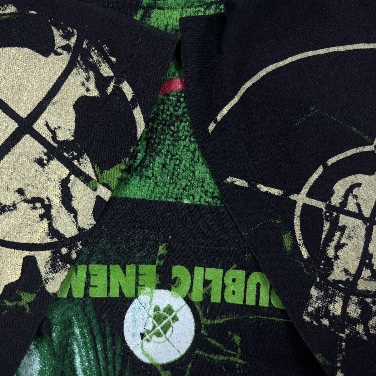 Public Enemy Original vintage Public Enemy - Justice evolves Ovp 1992 Size US L / EU 52-54 / 3 - 9 Thumbnail