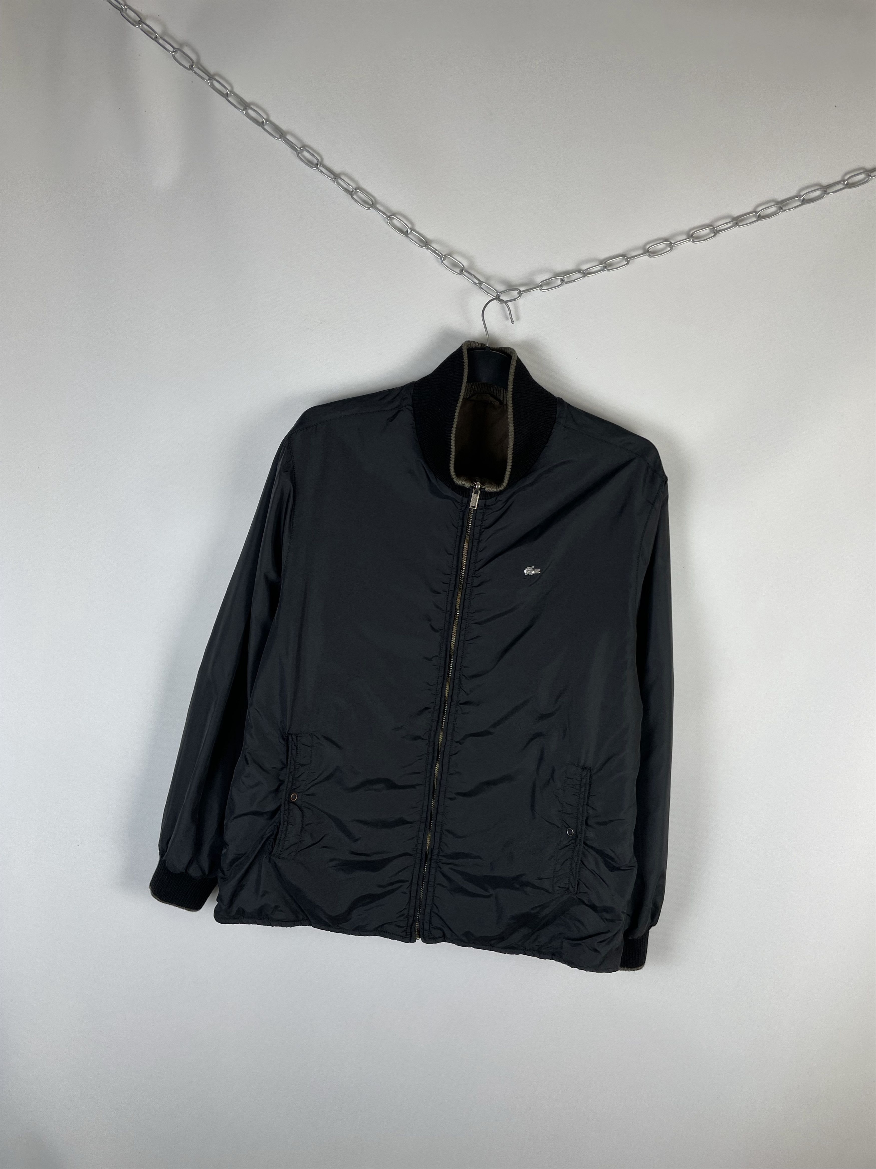 Lacoste × Vintage Vintage Lacoste Reversible Jacket Bomber Size US L / EU 52-54 / 3 - 2 Thumbnail