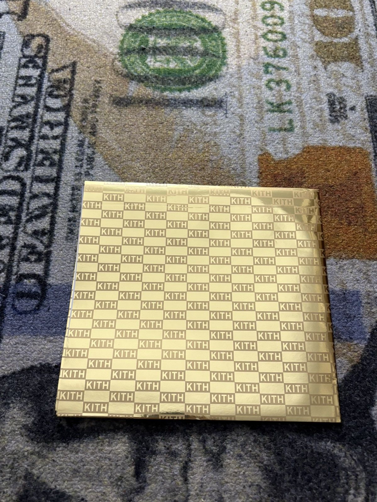 Kith Kith Gold Monogram Logo Wrapping Paper (Single Sheet) Size ONE SIZE - 1 Thumbnail