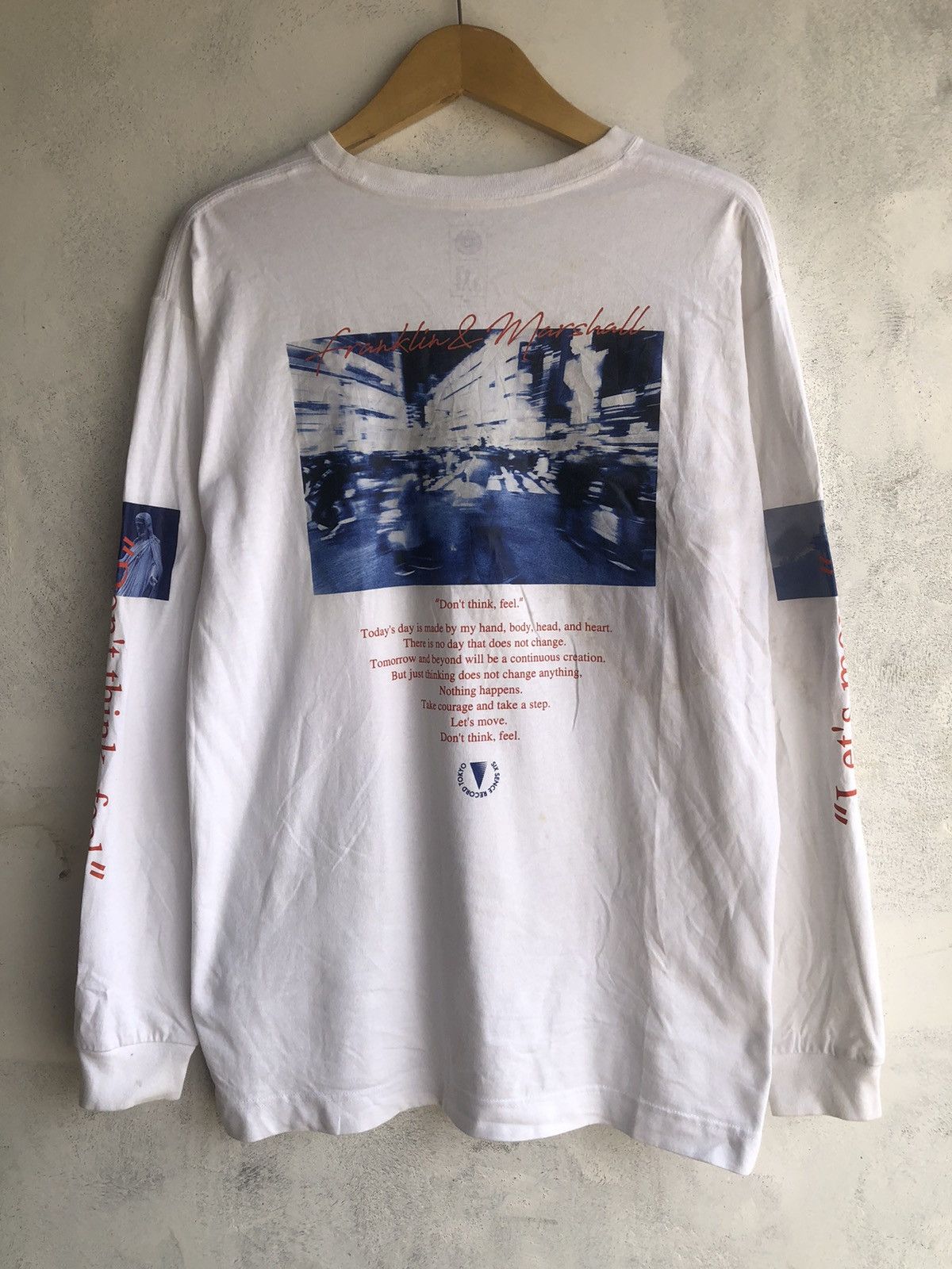 Hysteric Glamour Franklin&Marshall X Six Sence Record LongSlevee Tee Size US L / EU 52-54 / 3 - 3 Thumbnail