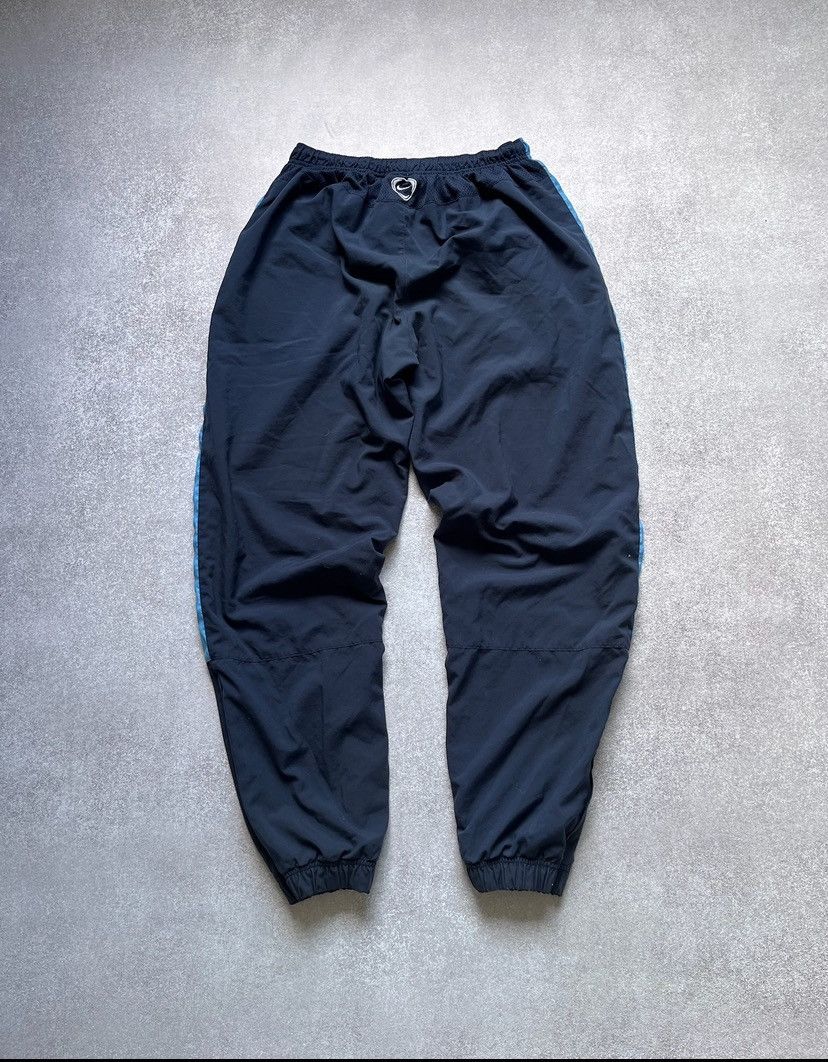 Nike × Vintage Vintage Nike Swoosh Baggy Nylon Trackpants Y2K XL Size US 36 / EU 52 - 4 Thumbnail