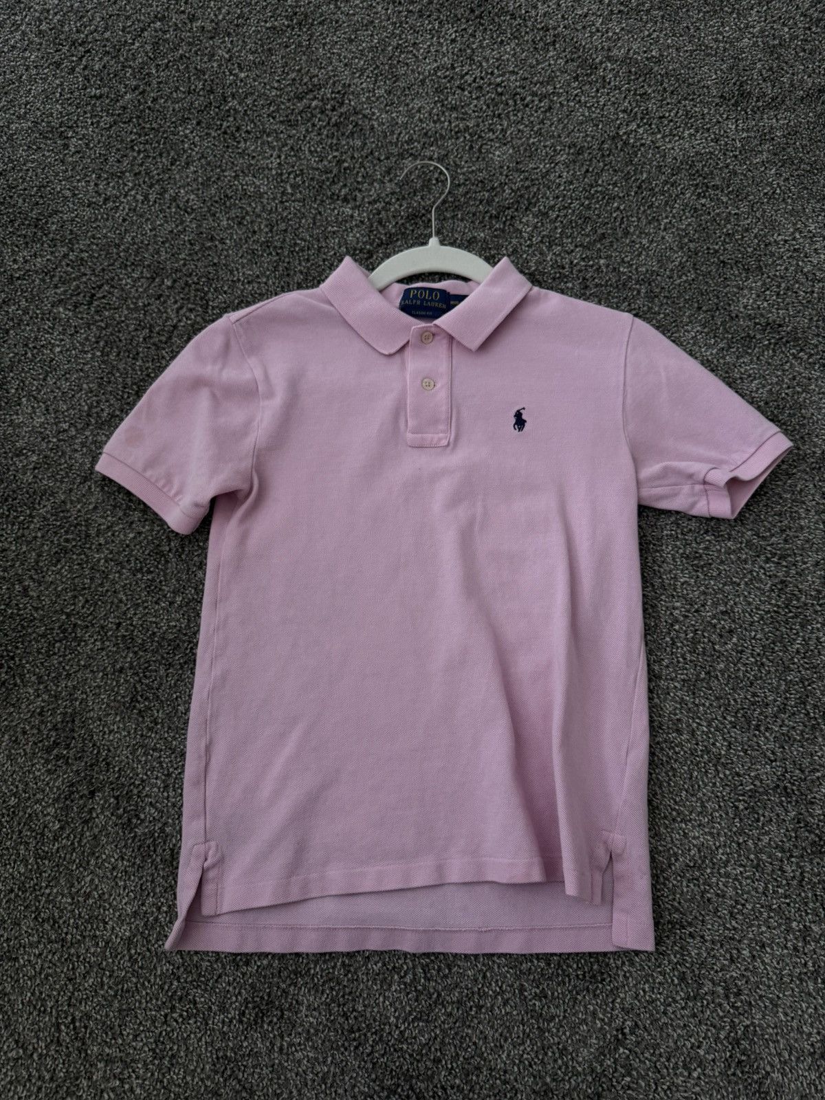 Polo Ralph Lauren Pink Polo W/Navy blue horse Size US S / EU 44-46 / 1 - 1 Preview