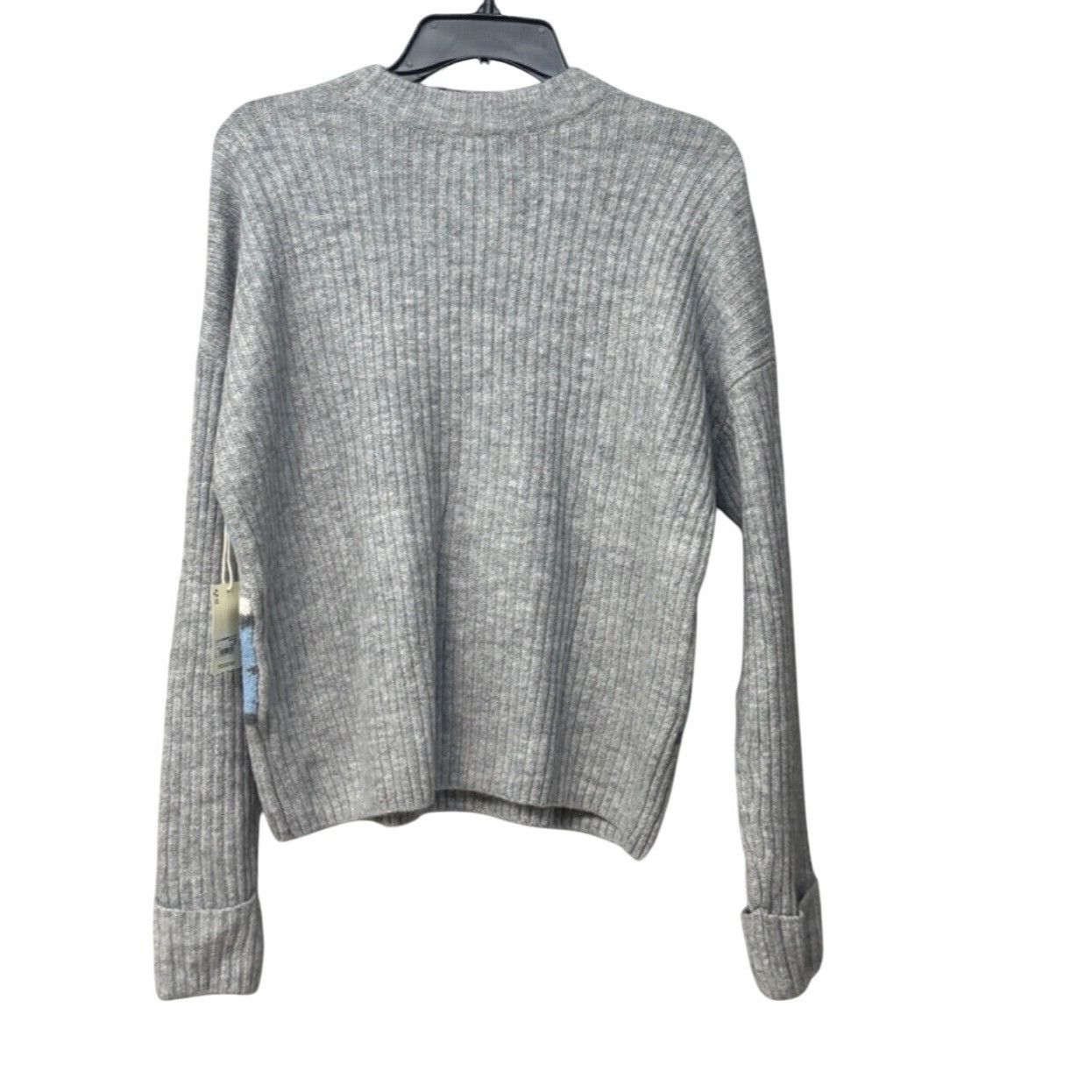 Other a.n.a. Women’s Nordic Pattern Crew Neck, Mixed Stitch sweat Size L / US 10 / IT 46 - 4 Thumbnail