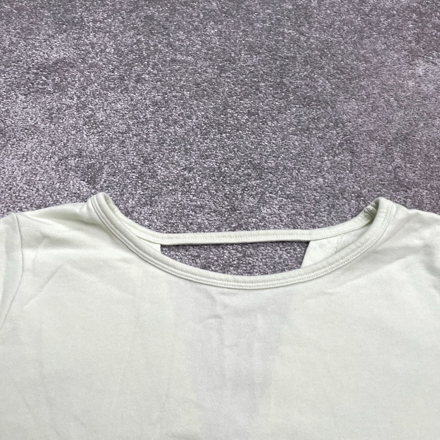 Vintage Livi Top Womens 18/20 Pastel Green Back Wrap Crew Neck Short Sleeve Casual Sport Shirt Size XXL / US 16-18 / IT 52-54 - 7 Thumbnail