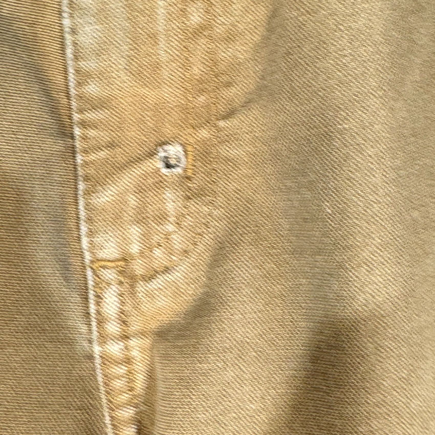 Carhartt Carhartt Pants Mens 38x30 Brown Workwear Dungaree Fit Distressed Canvas Cargo Pocket Logo Men Regular Straight Zip 383-33 Size US 38 / EU 54 - 6 Thumbnail