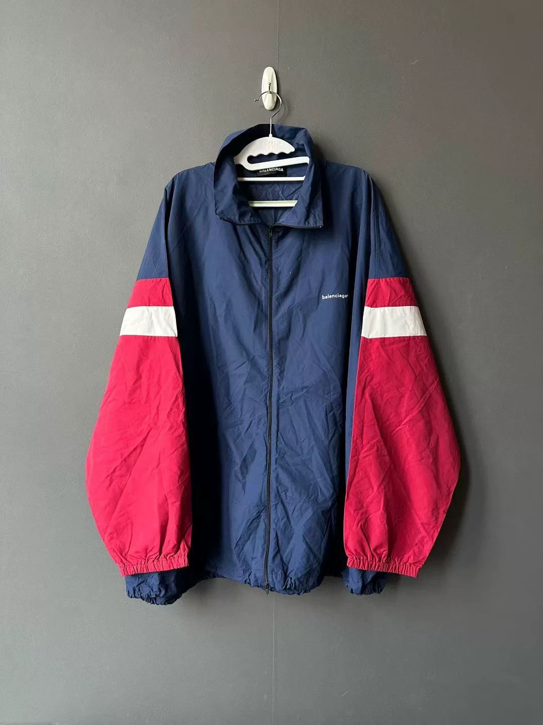 Balenciaga balenciaga color block windbreaker jacket Size US XXL / EU 58 / 5 - 1 Thumbnail