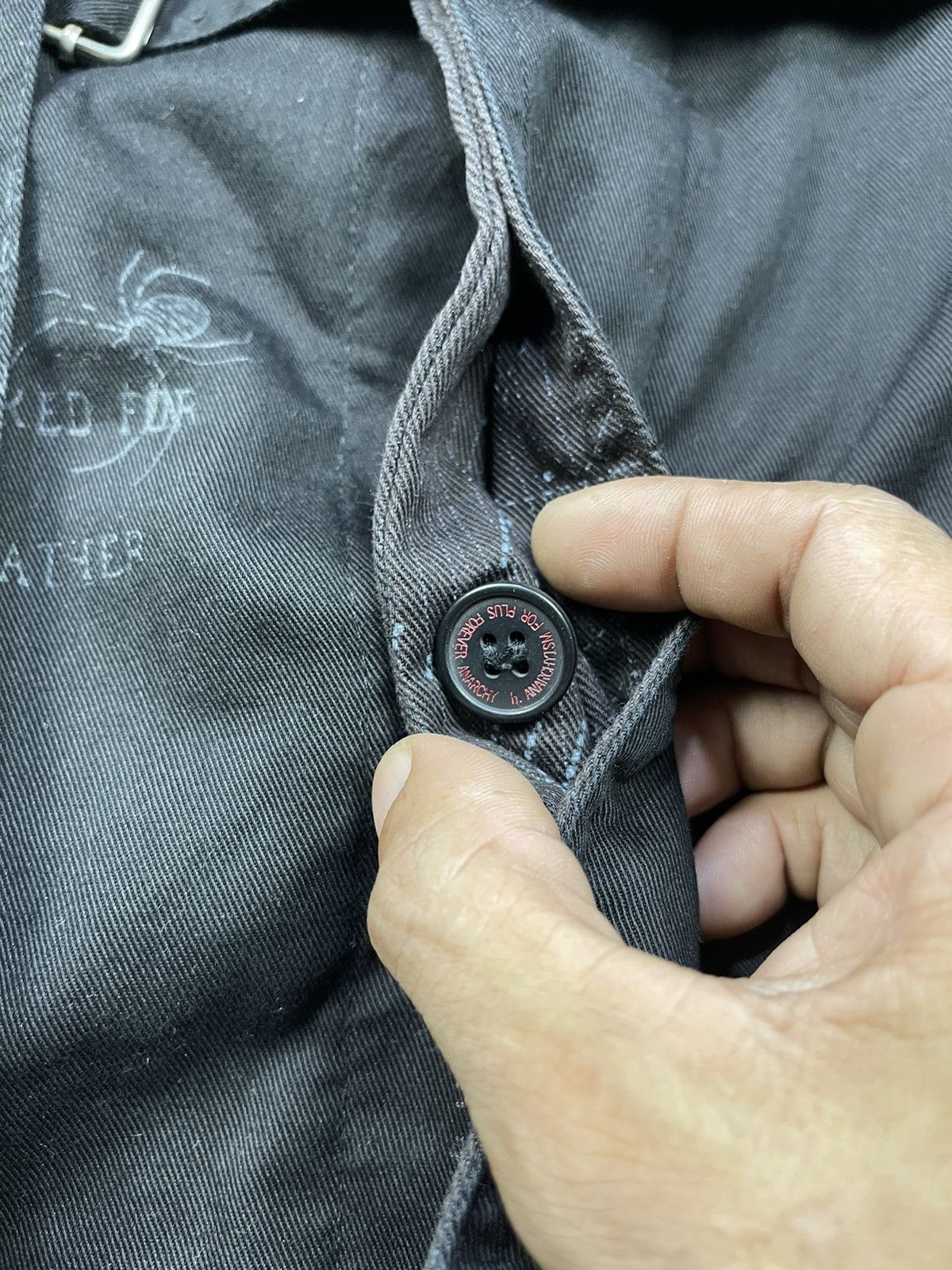 If Six Was Nine H. Anarchyism H. NAOTO Full Spider Punk Jackets Size US S / EU 44-46 / 1 - 9 Thumbnail