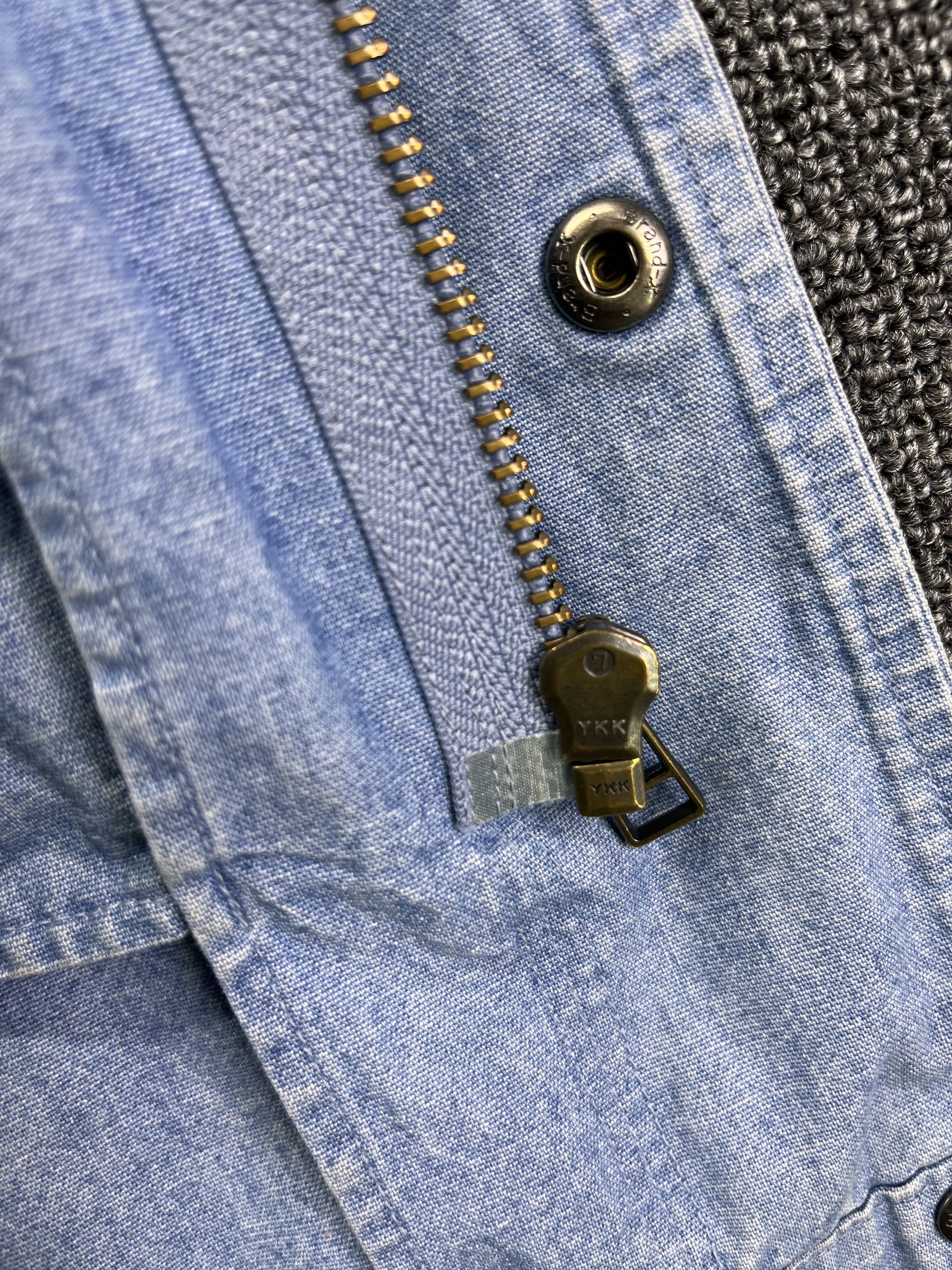 Polo Ralph Lauren Vintage Polo Ralph Lauren Hoodie Rare Denim Jacket Size US L / EU 52-54 / 3 - 16 Thumbnail