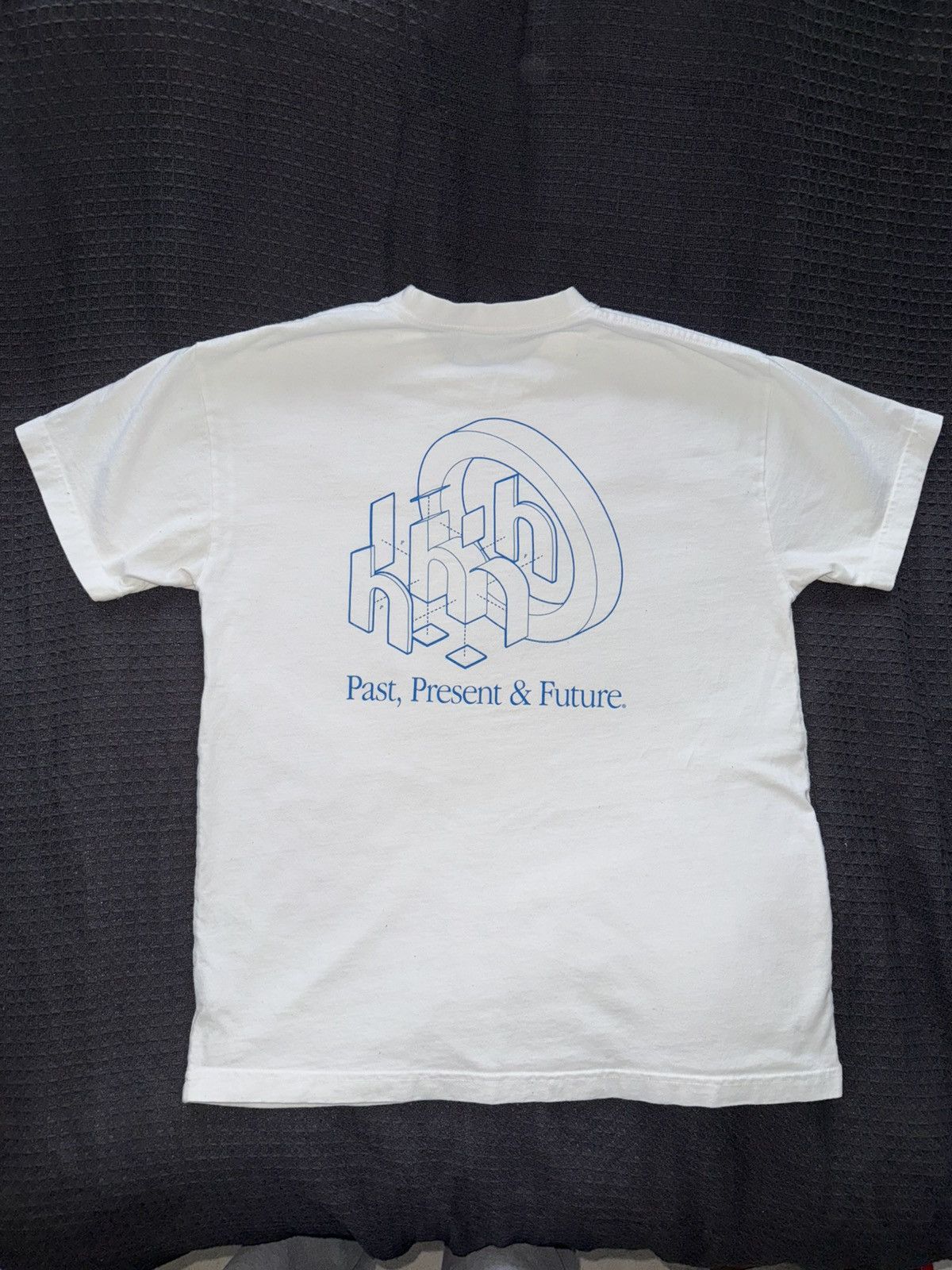 HIDDEN Hidden NY PPF Deconstructed Tee White Blue Medium Size US M / EU 48-50 / 2 - 4 Thumbnail