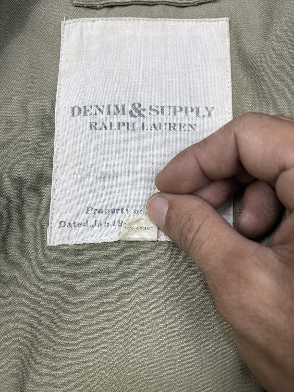 Denim & Supply Ralph Lauren Vintage DENIM AND SUPPLY RALPH LAUREN M65 Field Jacket Size US S / EU 44-46 / 1 - 18 Thumbnail