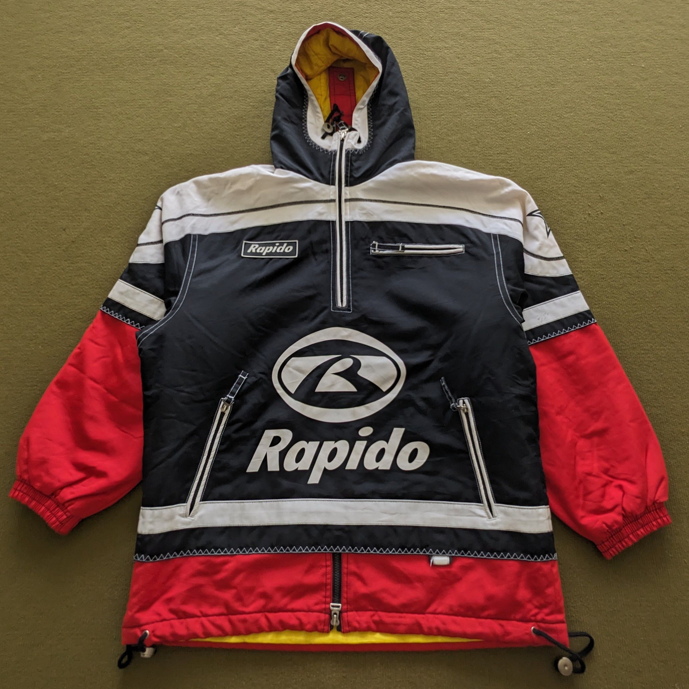 Other Vintage RAPIDO Motorcycle Sportswear Hoodies Jacket Size US XXL / EU 58 / 5 - 1 Thumbnail