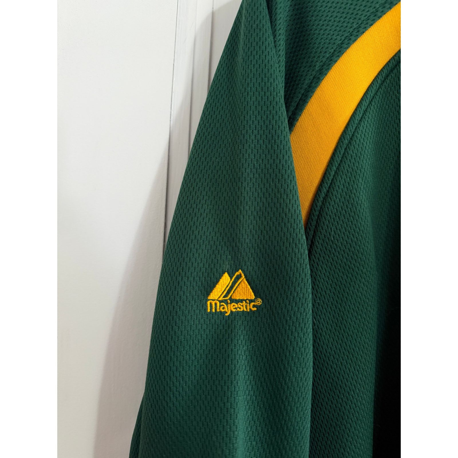Majestic NDSU Bison Batting Practice Style Crewneck Sweatshirt Size L Size US L / EU 52-54 / 3 - 3 Thumbnail