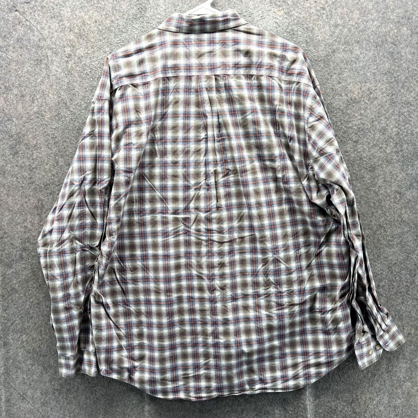Tommy Hilfiger Tommy Hilfiger Shirt Mens XL Multicolor Plaid Long Sleeve Button Front Cotton Size US XL / EU 56 / 4 - 7 Thumbnail