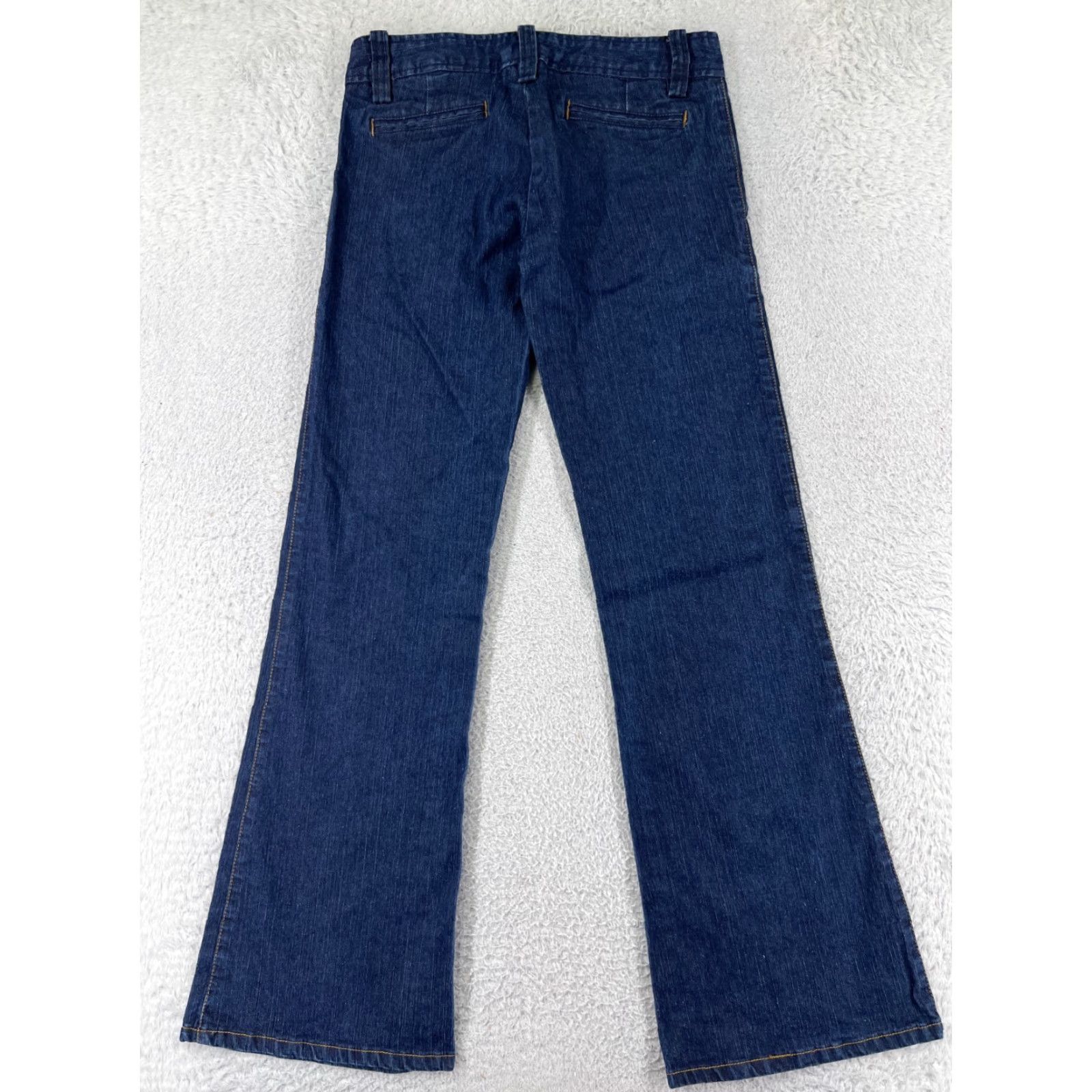 Vintage Parallel Women's Bootcut Jeans Size 4 Blue Denim Low Rise 27x31 Regular Fit Size 27" / US 4 / IT 40 - 2 Thumbnail