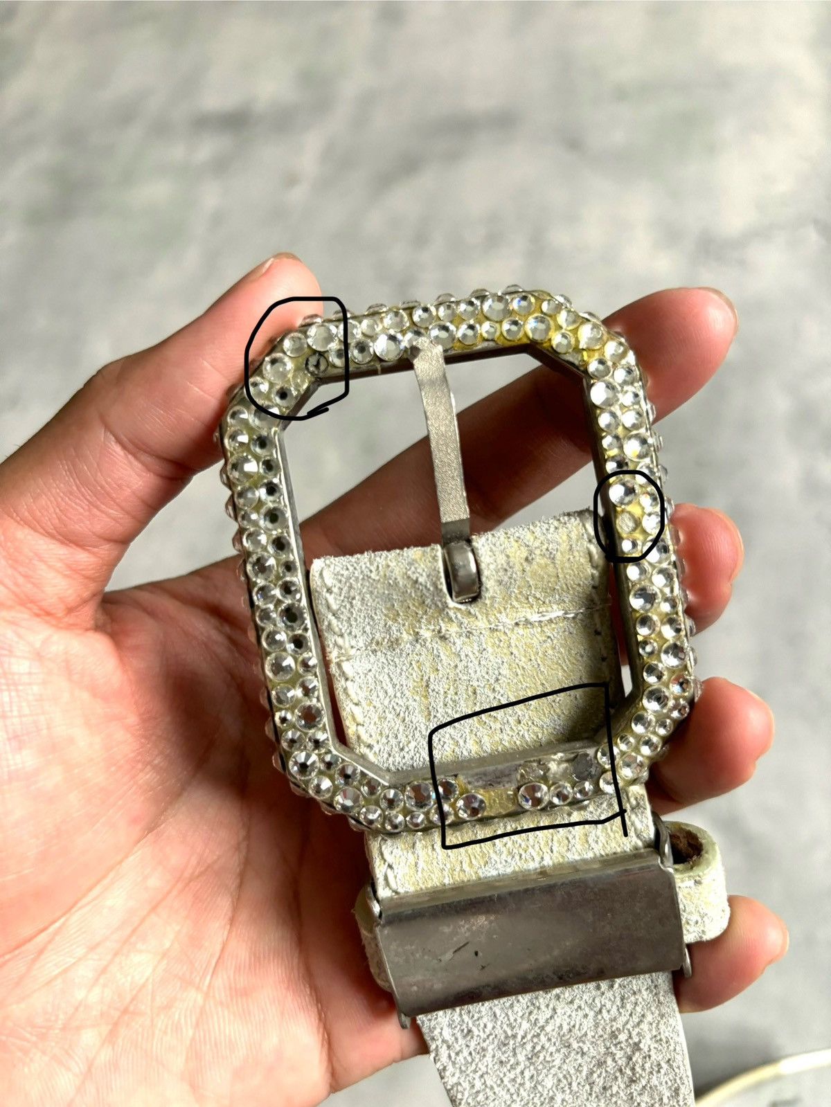 If Six Was Nine Leather Good Design Chain Belt 🐦 Size ONE SIZE - 12 Thumbnail