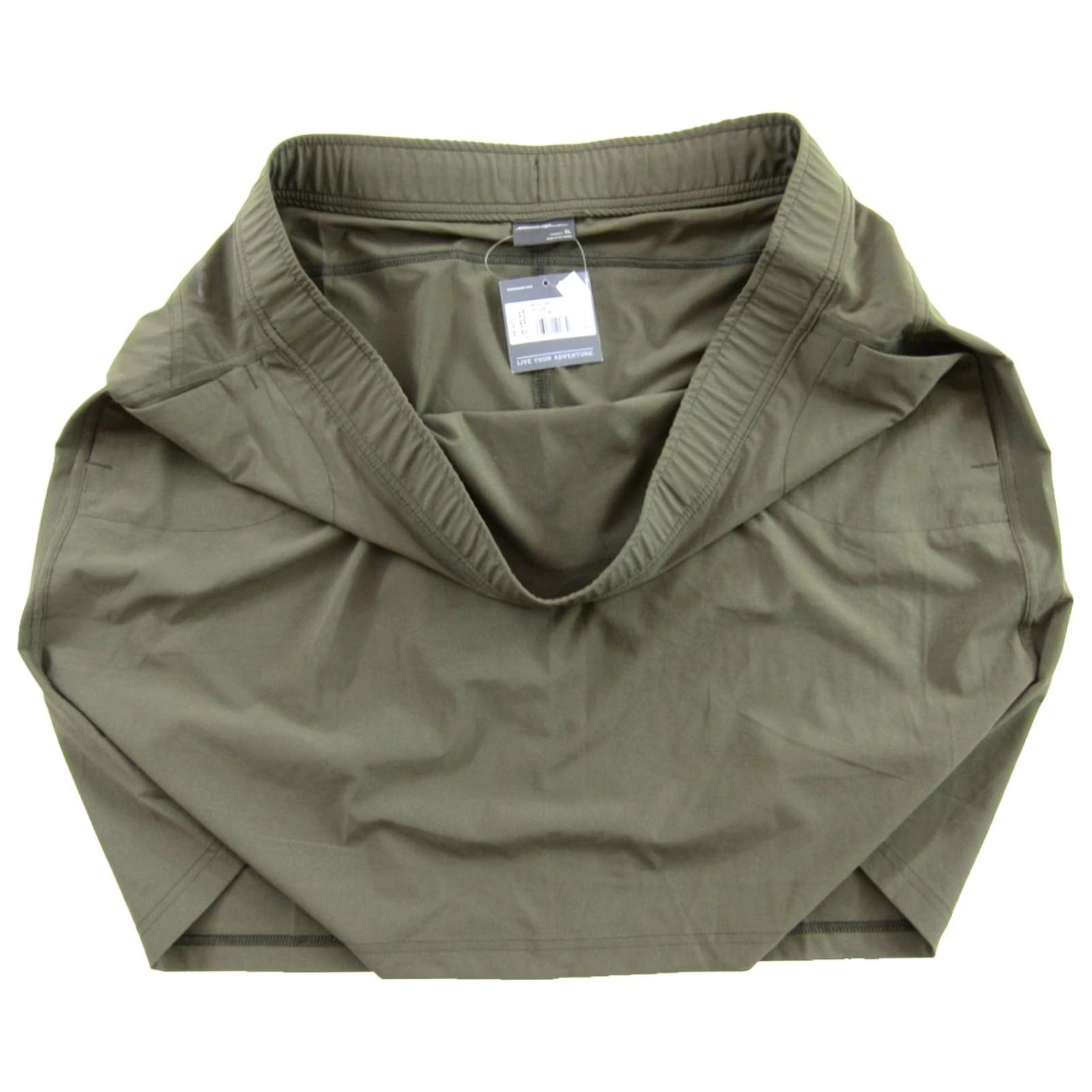 Eddie Bauer NWT Eddie Bauer Thyme Green Stretch Escapelite Elastic Waist Pocket Skirt XL Size 40" / US 18 - 5 Thumbnail