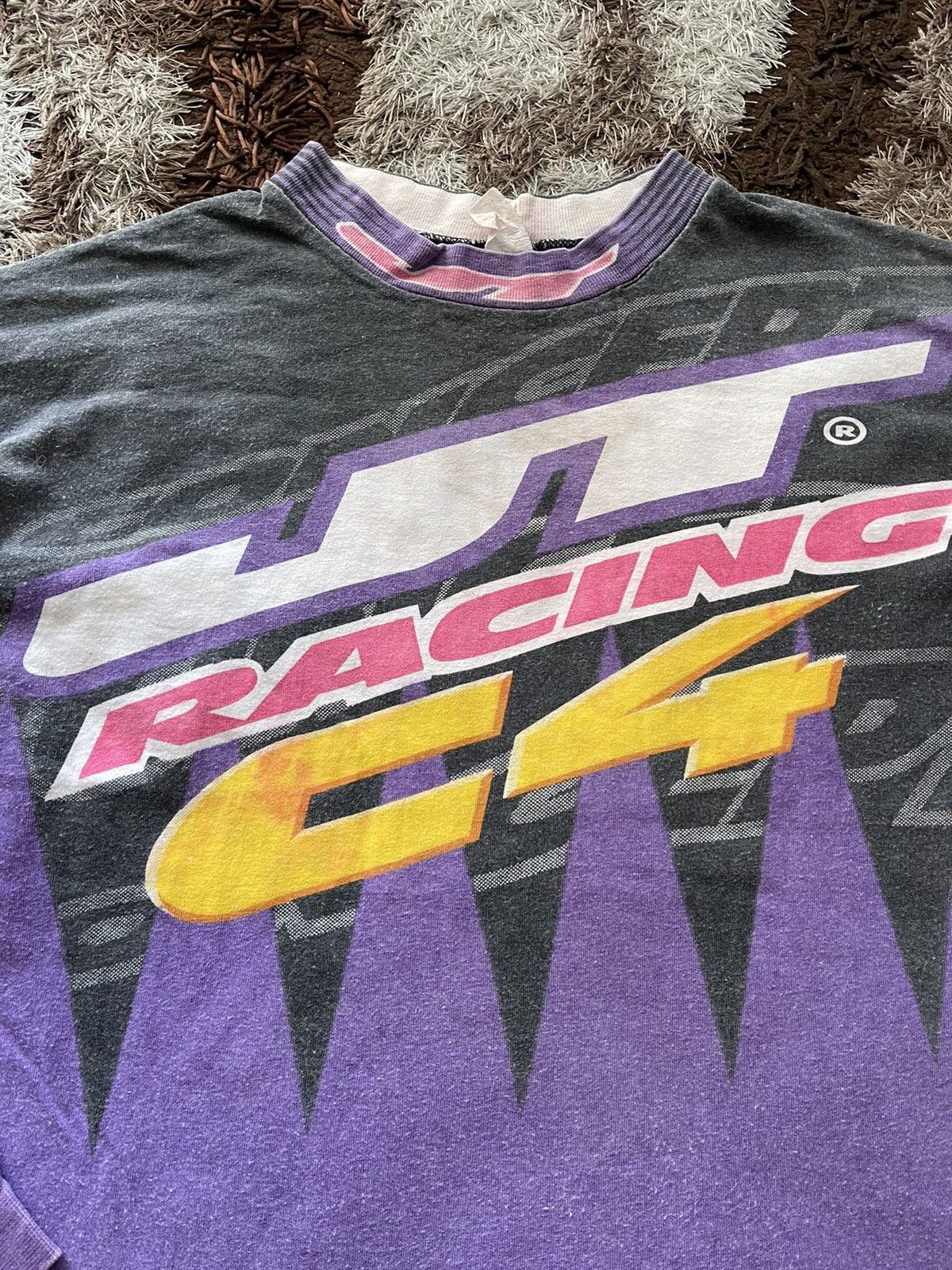 All Sport 🔥HOT🔥VINTAGE JT RACING MX MOTOCROSS SPELLOUT VERY RARE Size US M / EU 48-50 / 2 - 3 Thumbnail
