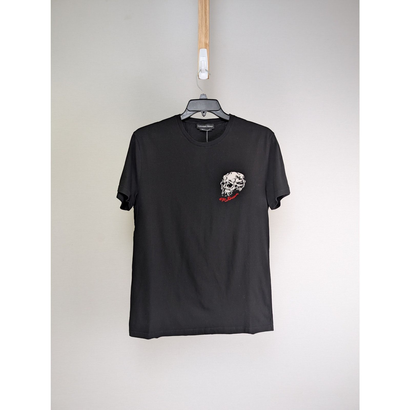 Alexander McQueen o1rshd1 T-Shirt in Black Size US M / EU 48-50 / 2 - 1 Thumbnail