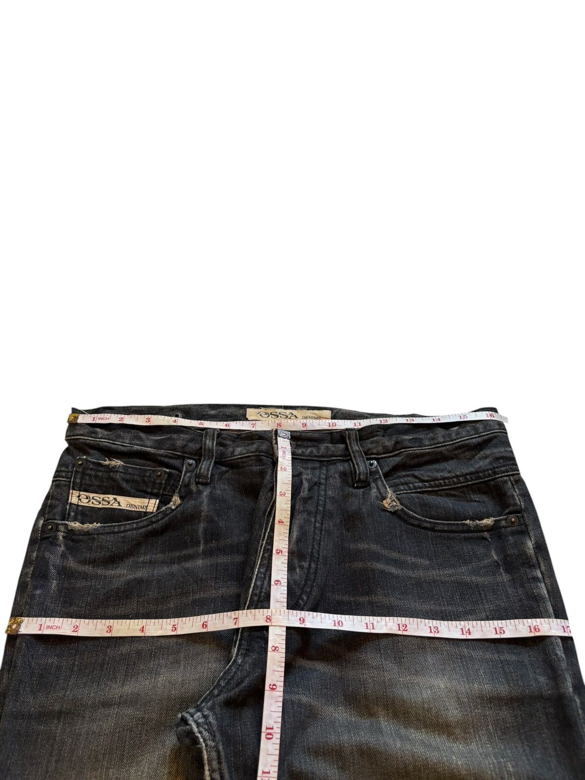 Japanese Brand Vintage Japanese Brand Rusty Wash Distressed Loose Jeans Size US 32 / EU 48 - 11 Thumbnail